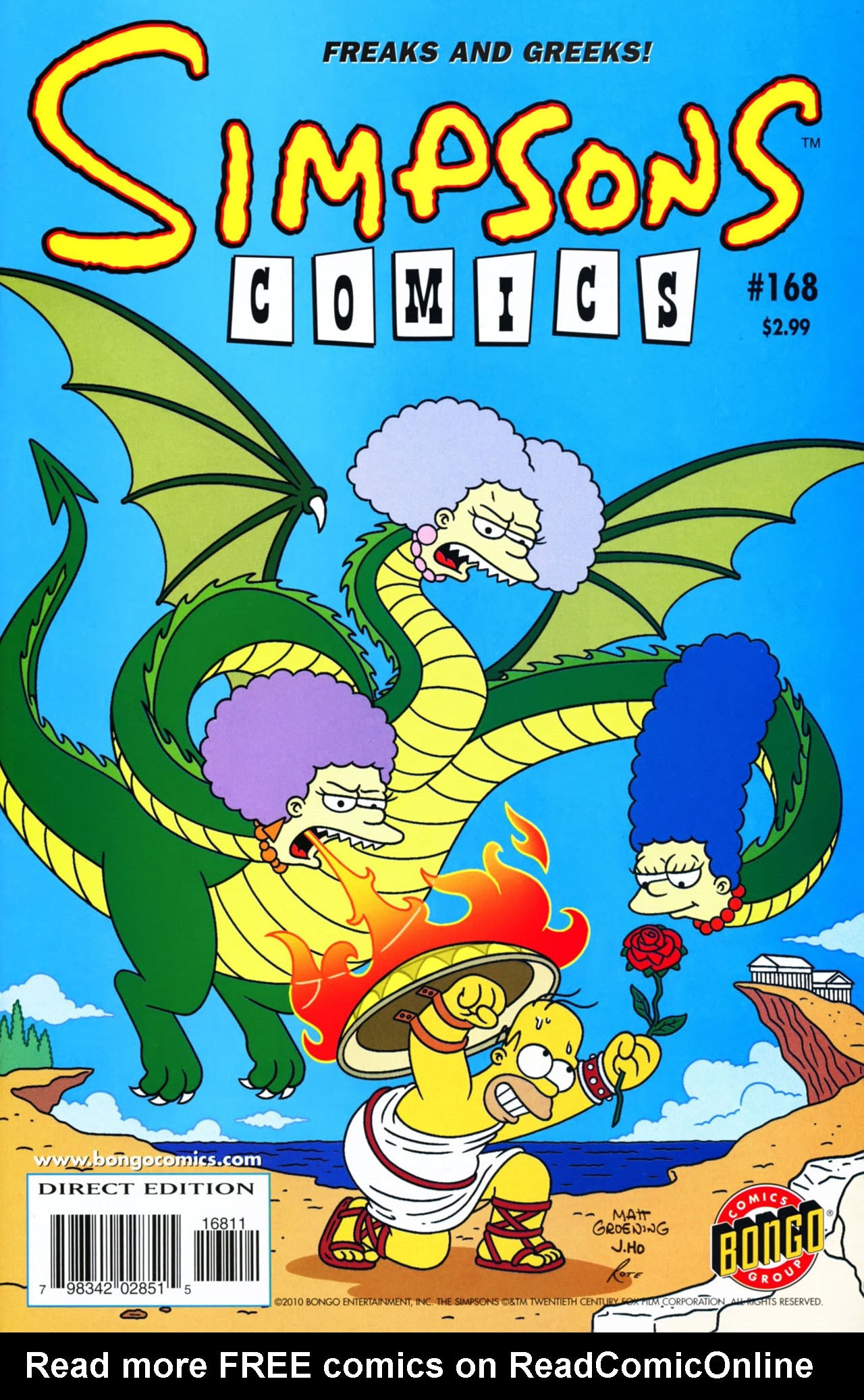Read online Simpsons Comics comic -  Issue #168 - 1