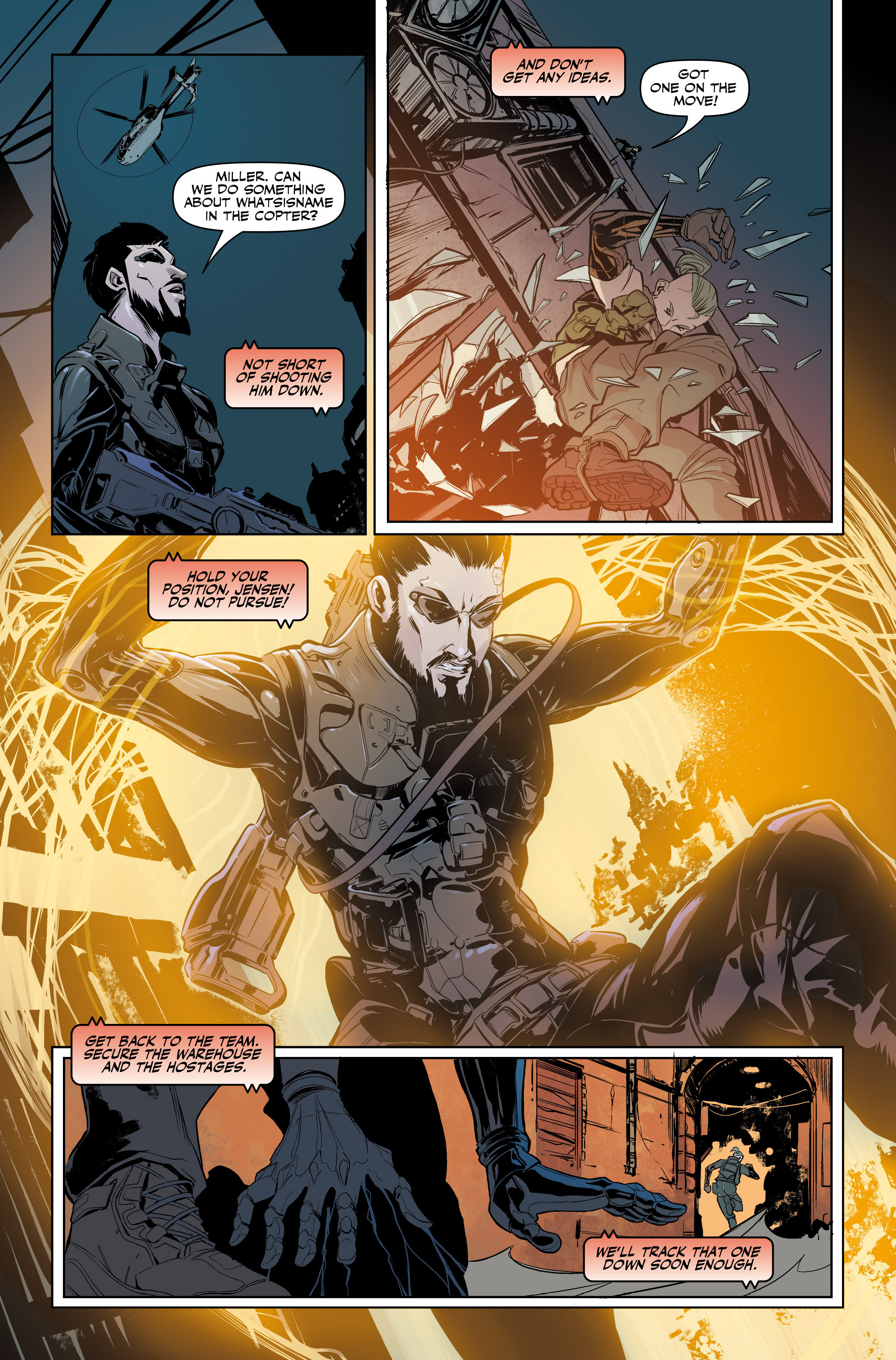 Read online Deus Ex: Children's Crusade comic -  Issue #1 - 12