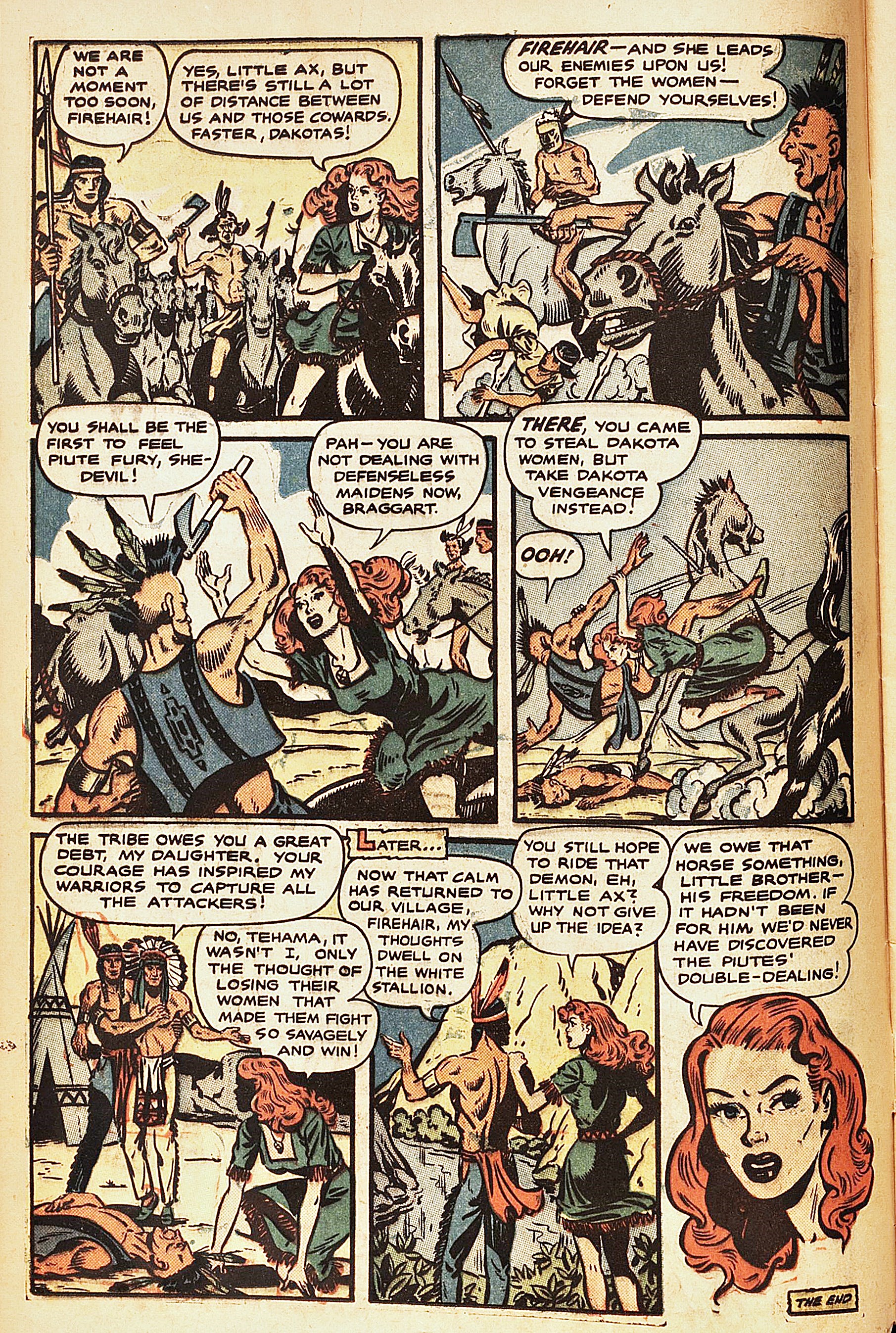 Read online Firehair (1951) comic -  Issue #8 - 12