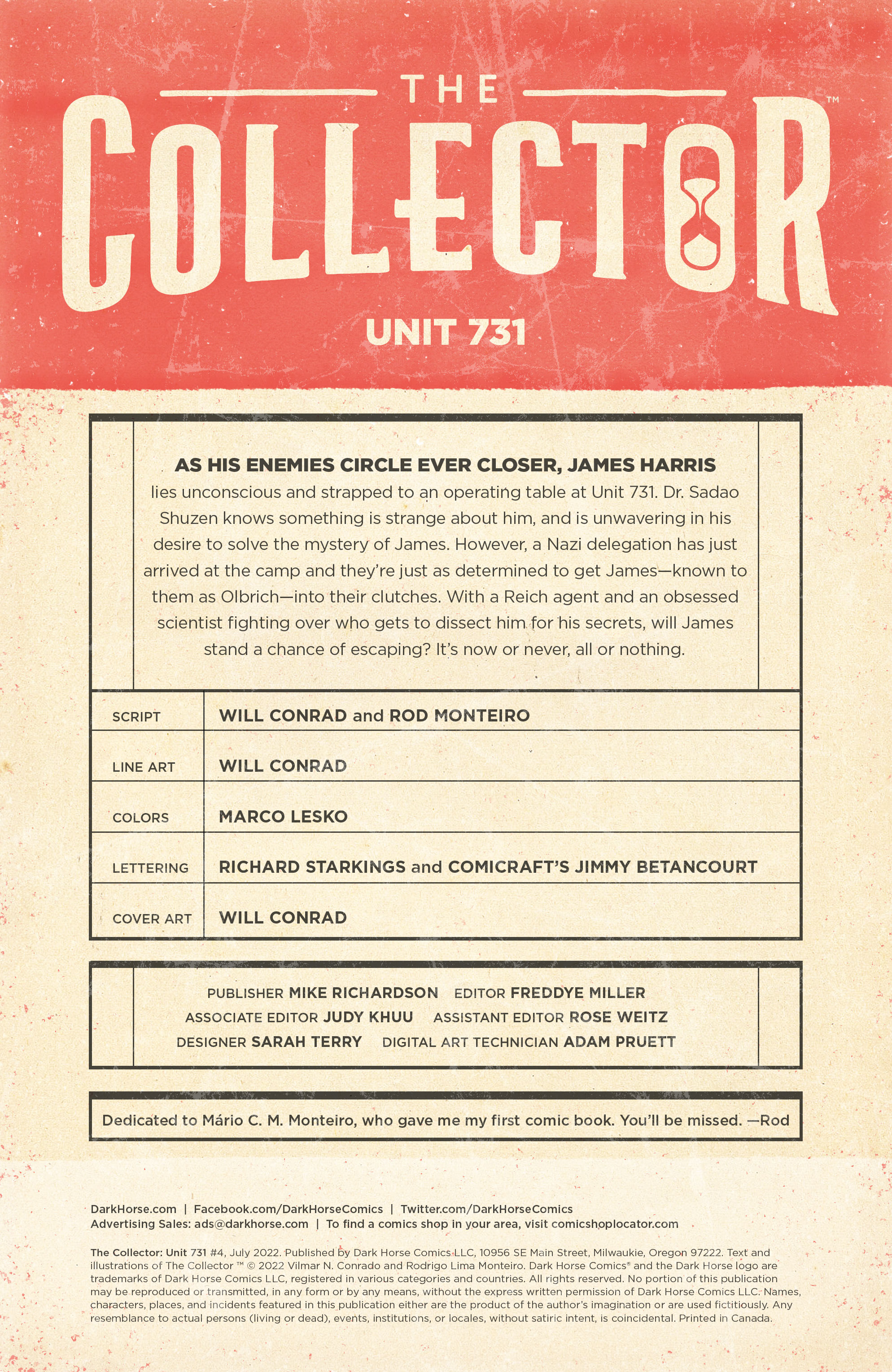 Read online The Collector: Unit 731 comic -  Issue #4 - 2