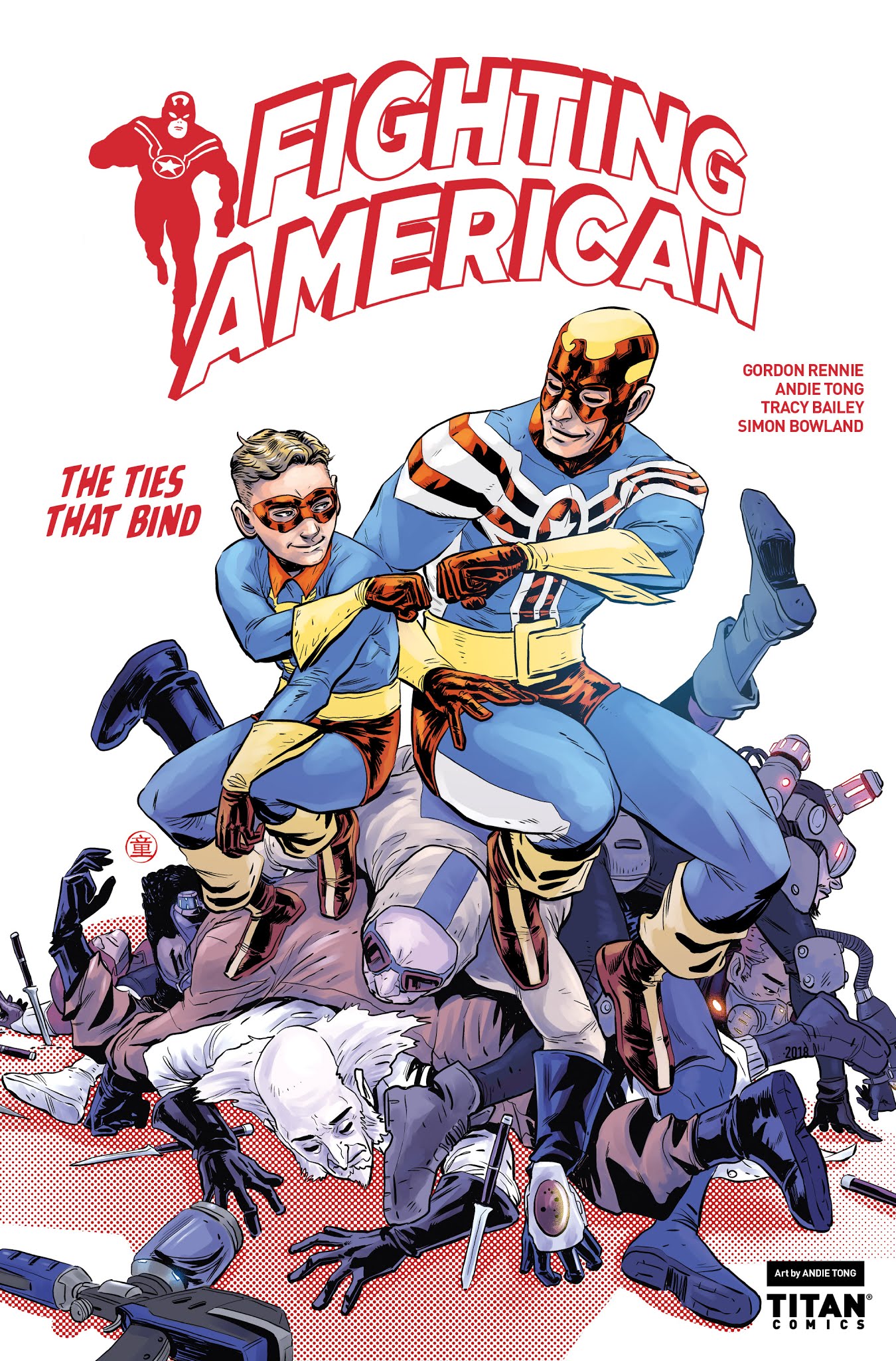 Read online Fighting American: The Ties That Bind comic -  Issue #4 - 1