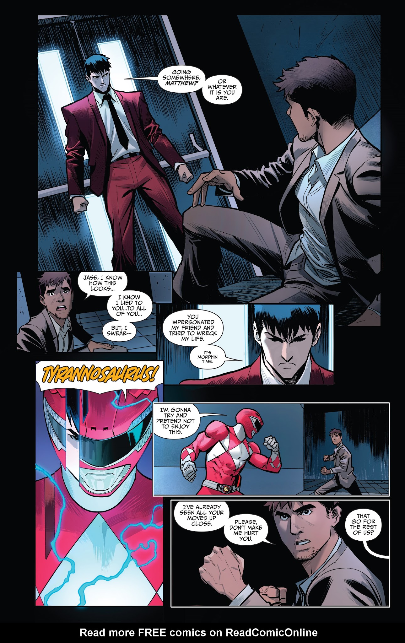 Read online Saban's Go Go Power Rangers comic -  Issue #7 - 22