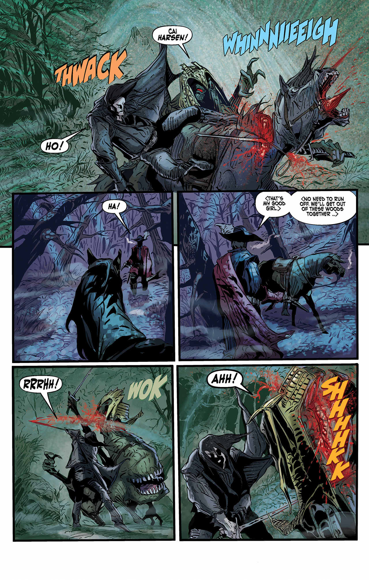 Read online Solomon Kane: Death's Black Riders comic -  Issue #1 - 16