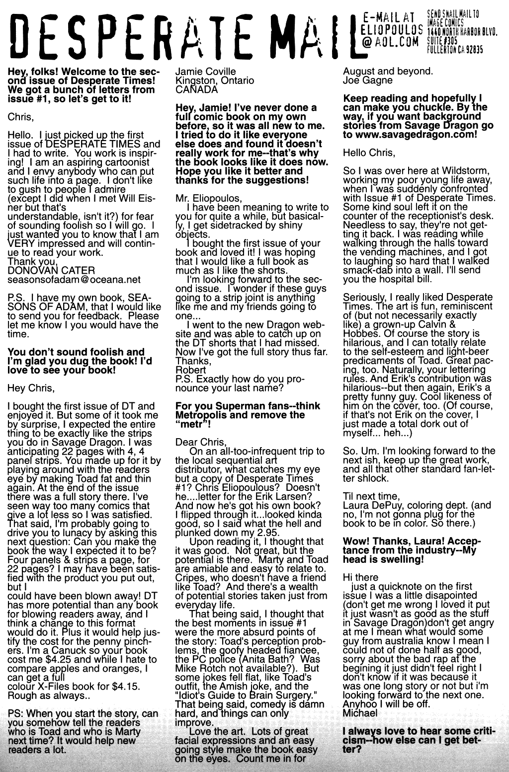 Read online Desperate Times (1998) comic -  Issue #2 - 23