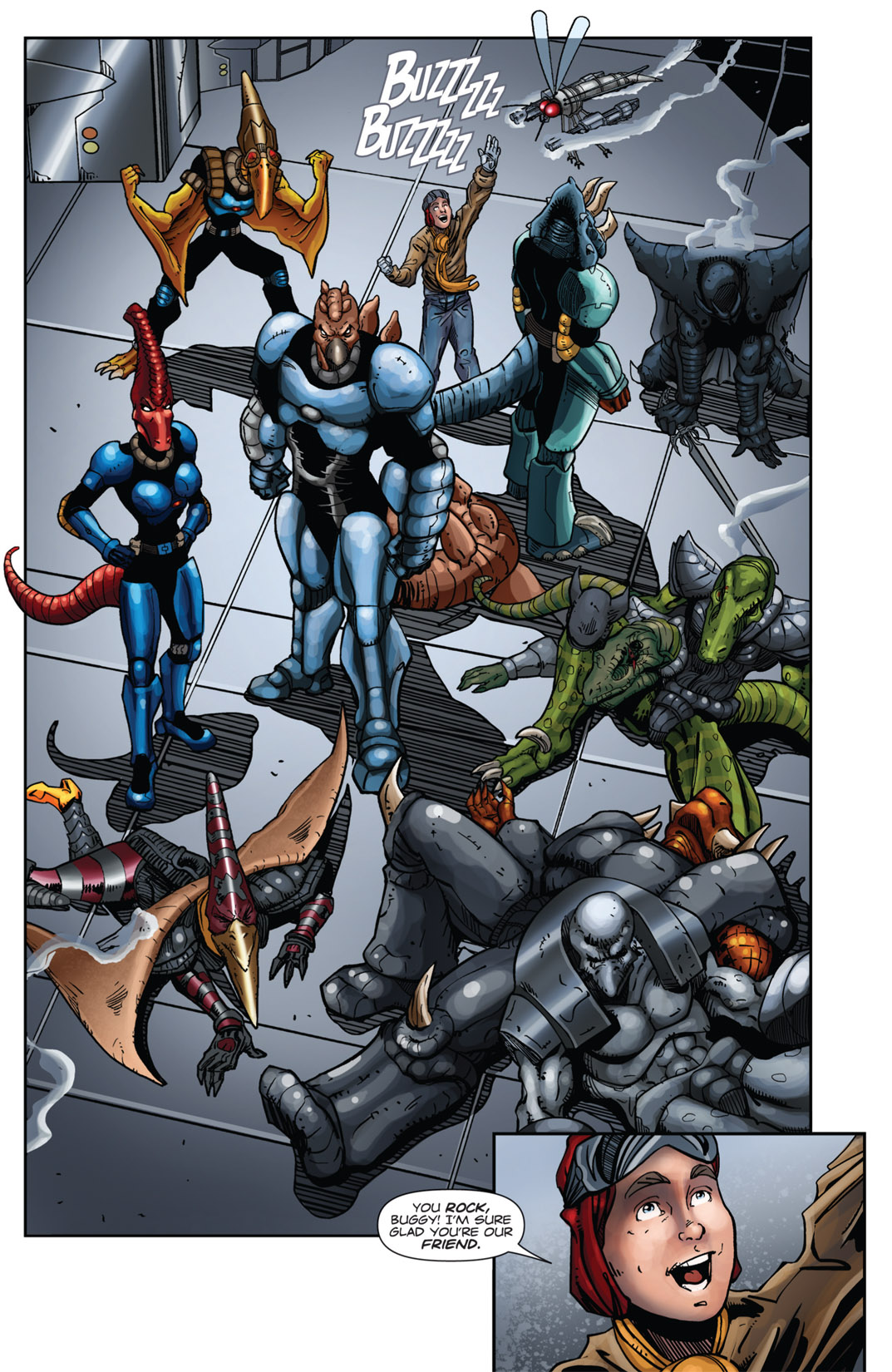 Read online Jurassic StrikeForce 5 comic -  Issue # _TPB - 108