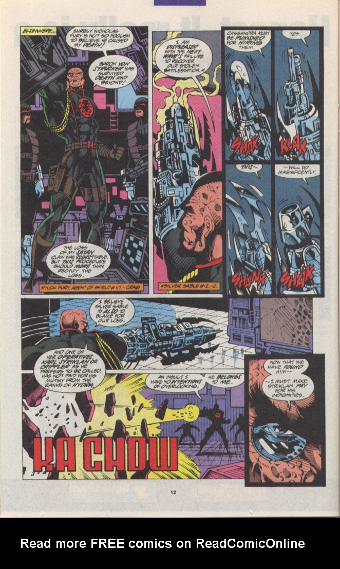 Read online Silver Sable and the Wild Pack comic -  Issue #15 - 10