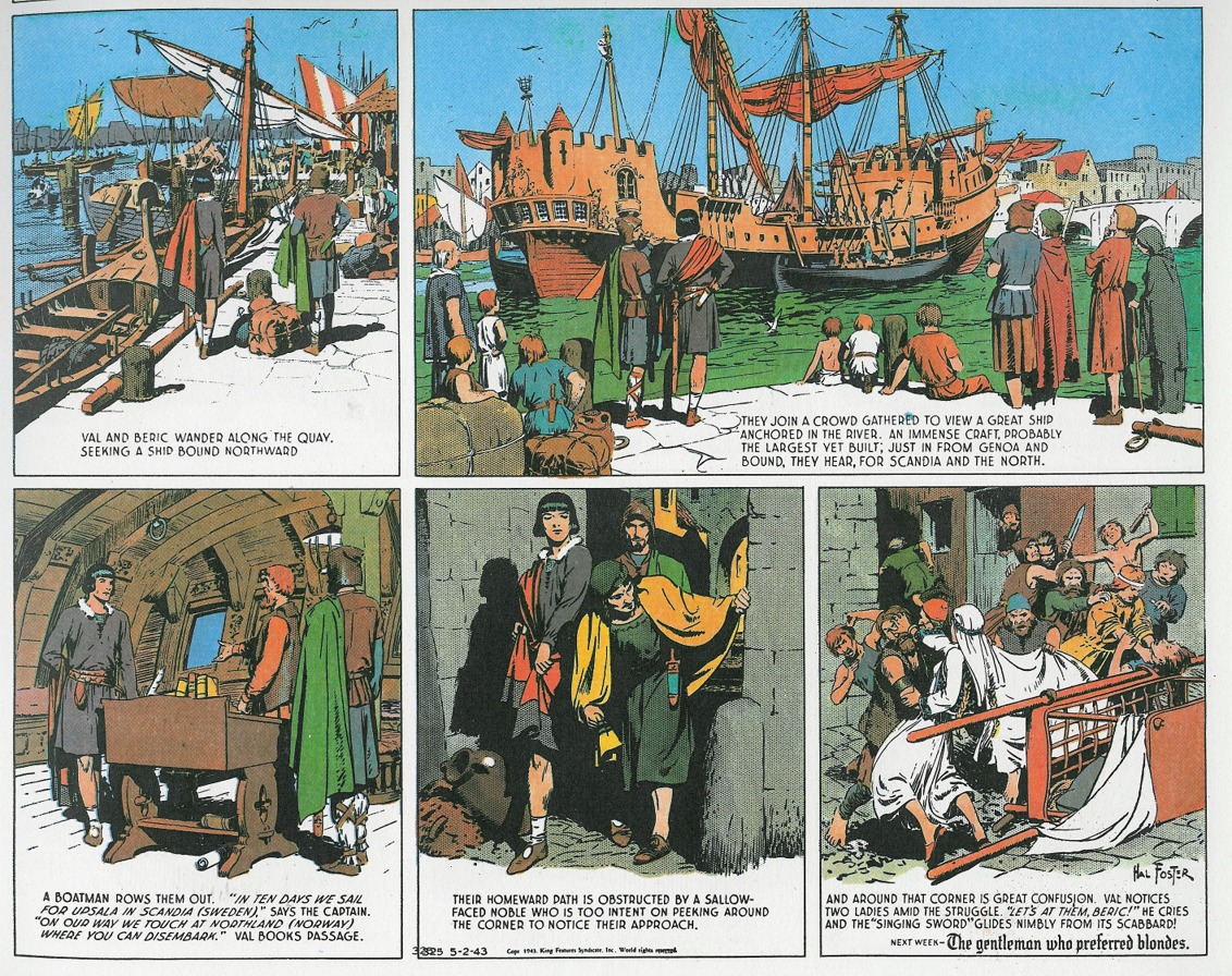 Read online Prince Valiant comic -  Issue # TPB 4 (Part 1) - 36