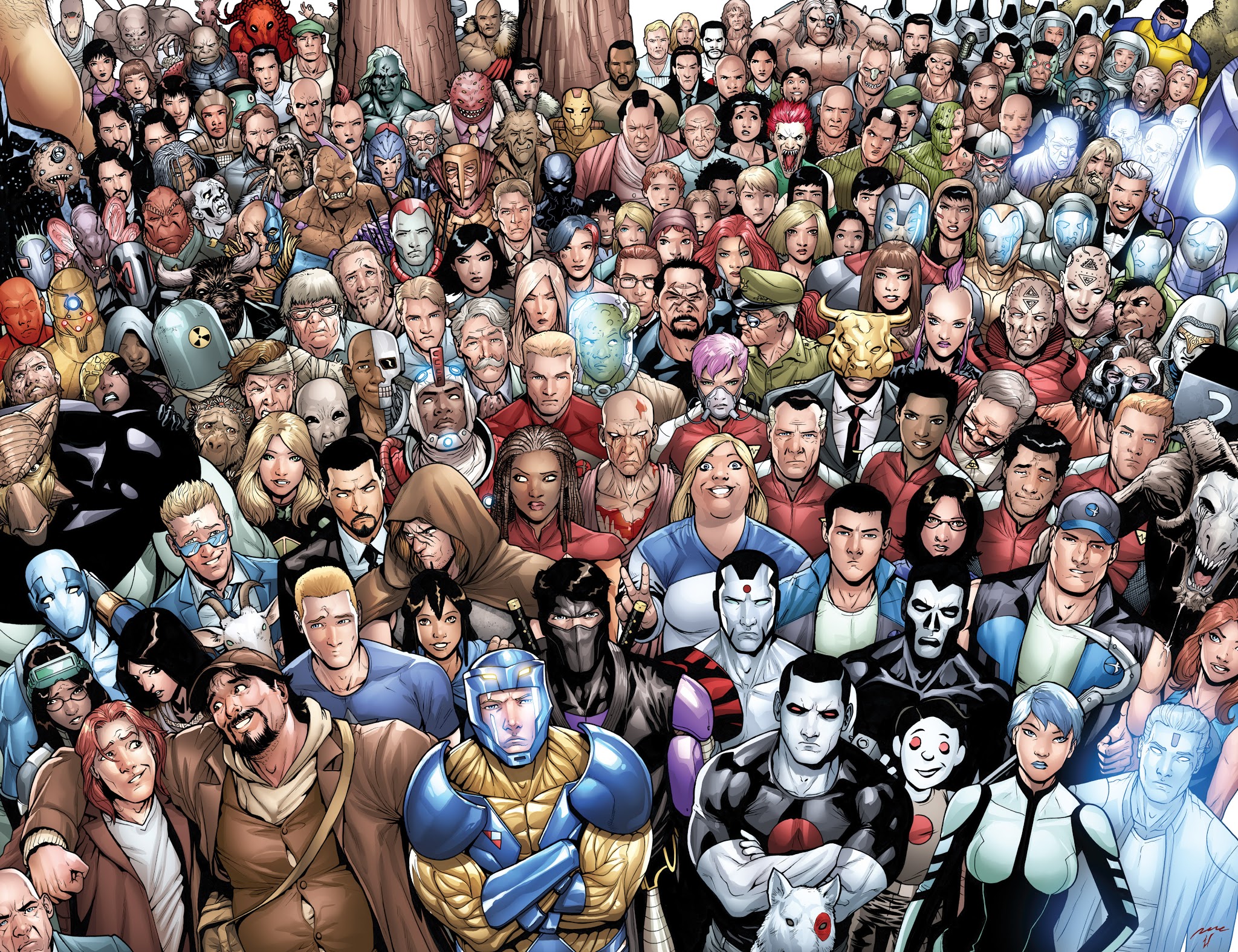 Read online Valiant: 4001 A.D. FCBD Special comic -  Issue # Full - 20