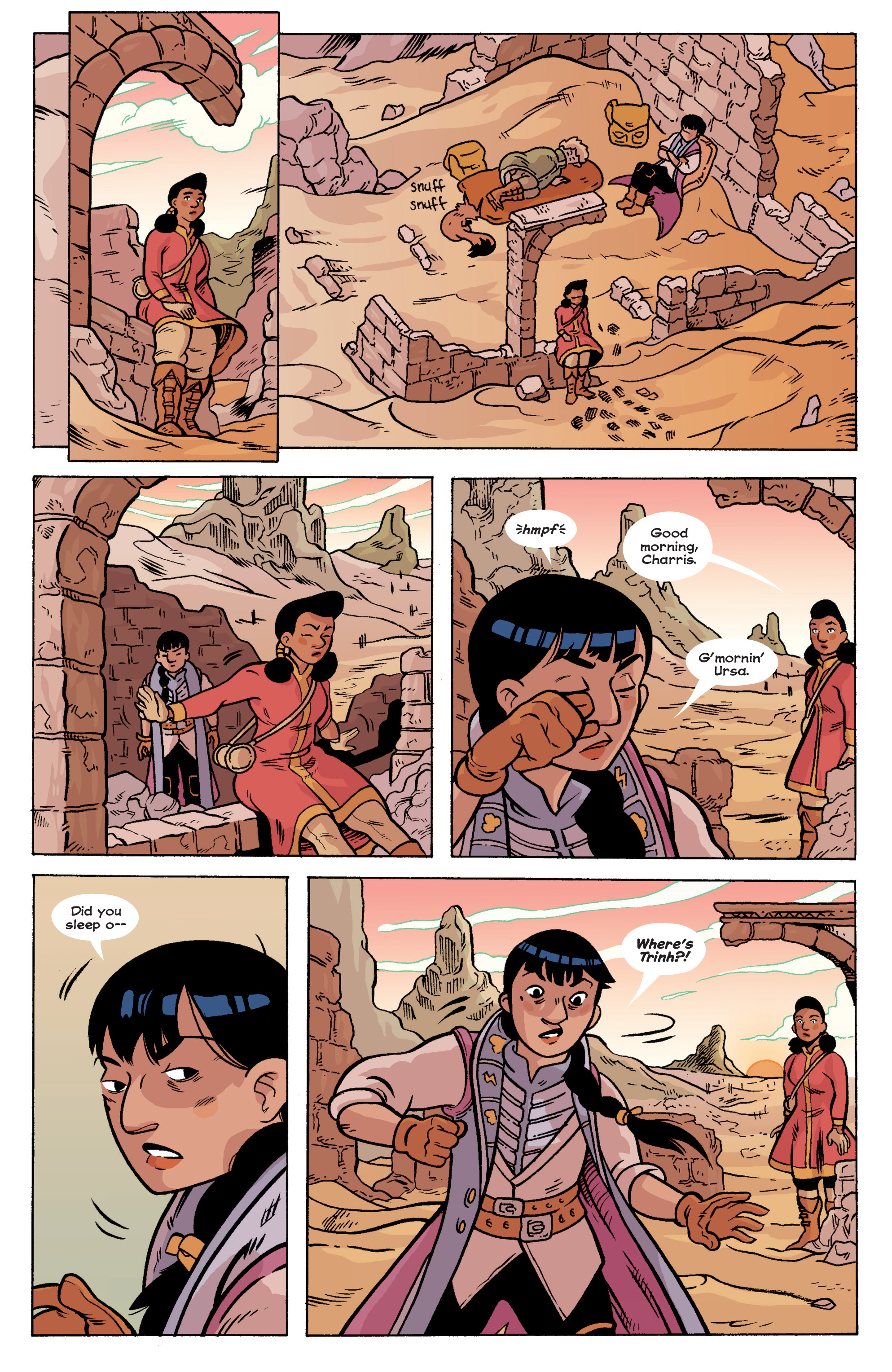Read online The Castoffs comic -  Issue #5 - 5