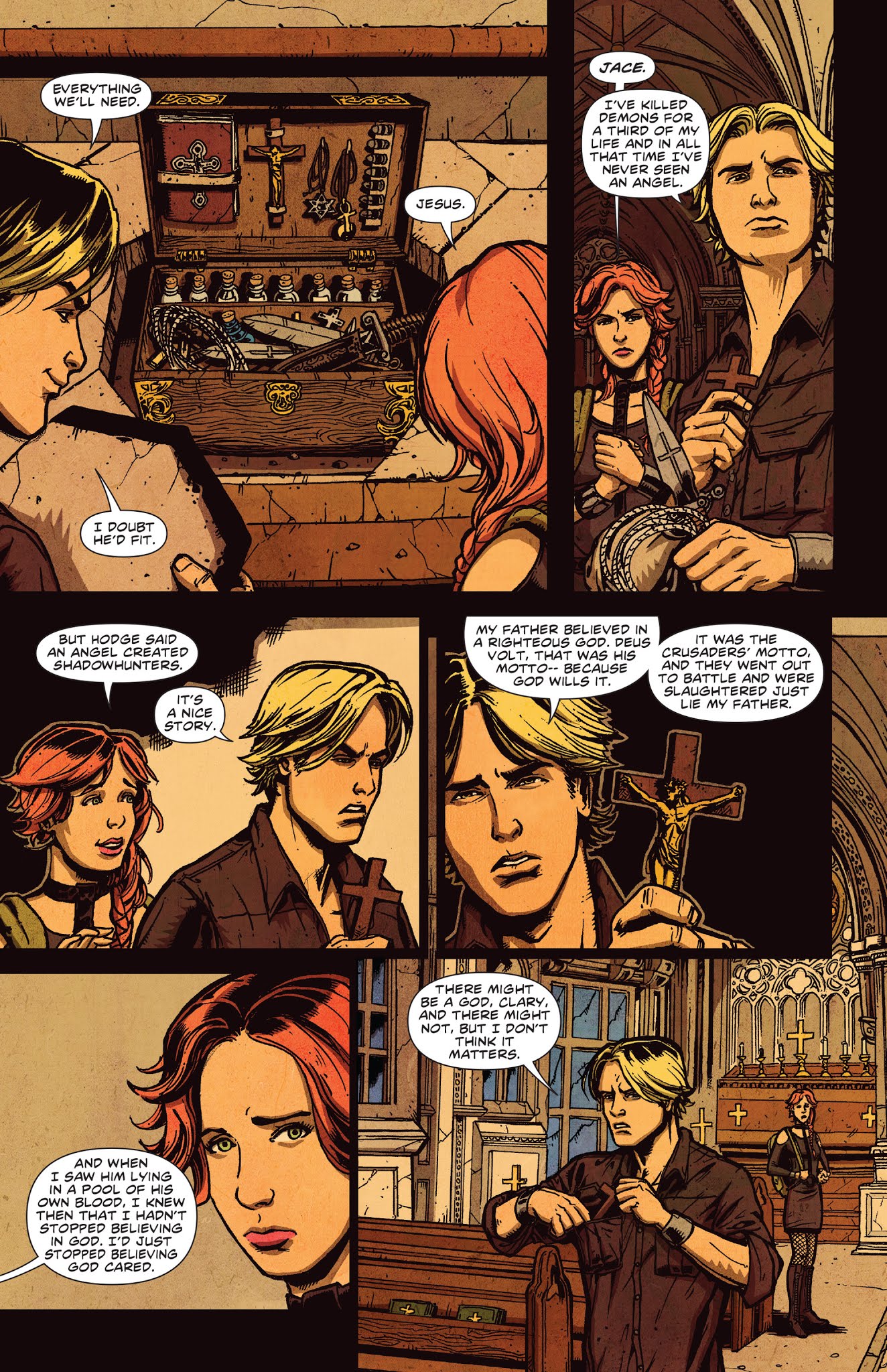 Read online The Mortal Instruments: City of Bones comic -  Issue #6 - 9