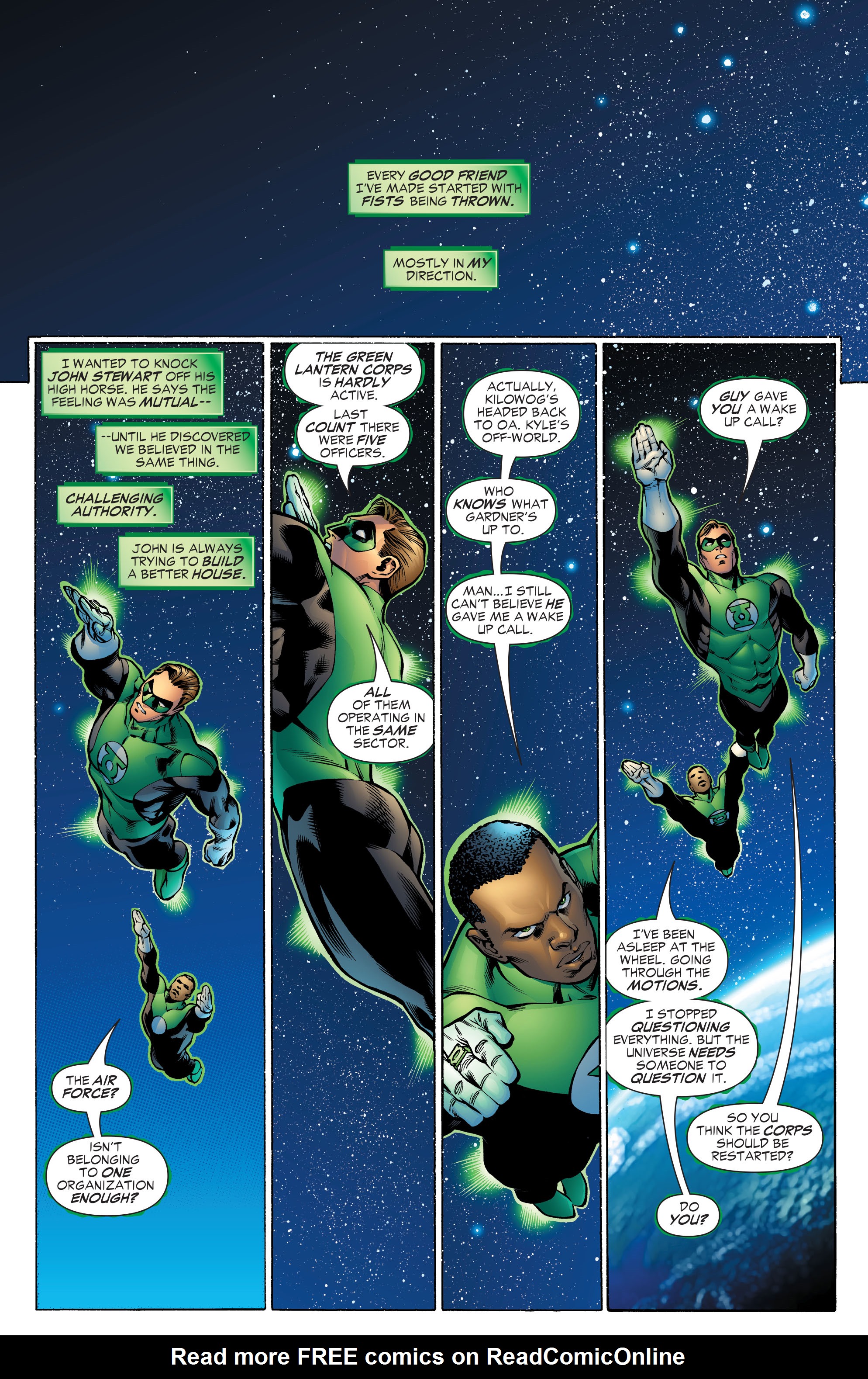 Read online Green Lantern by Geoff Johns comic -  Issue # TPB 1 (Part 4) - 9
