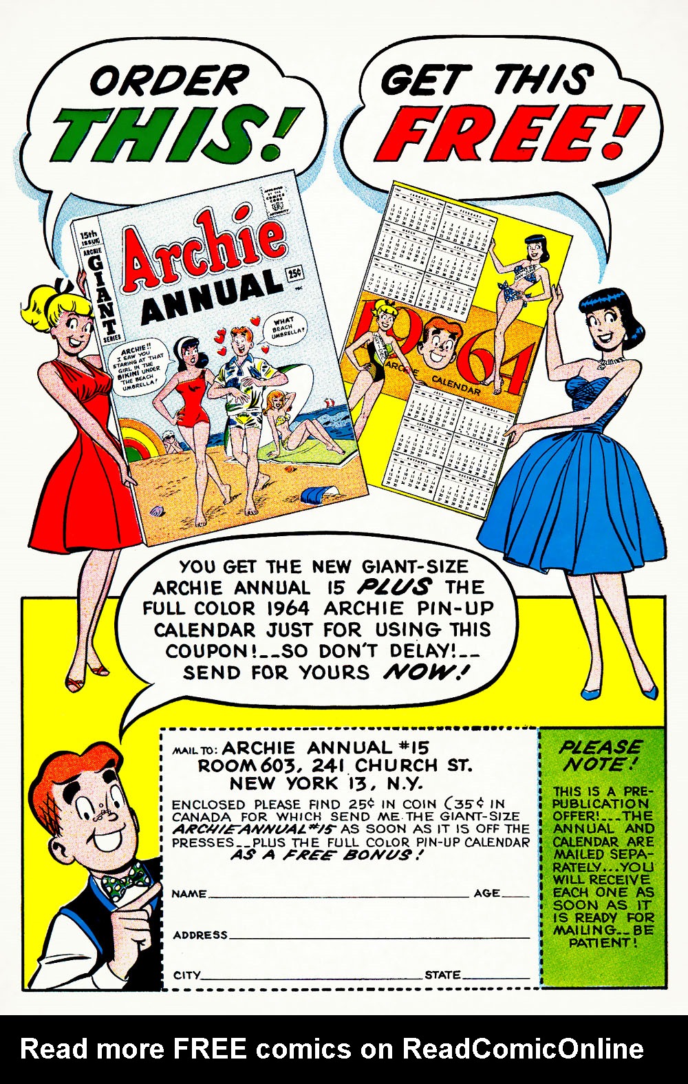 Read online Archie's Madhouse comic -  Issue #27 - 36