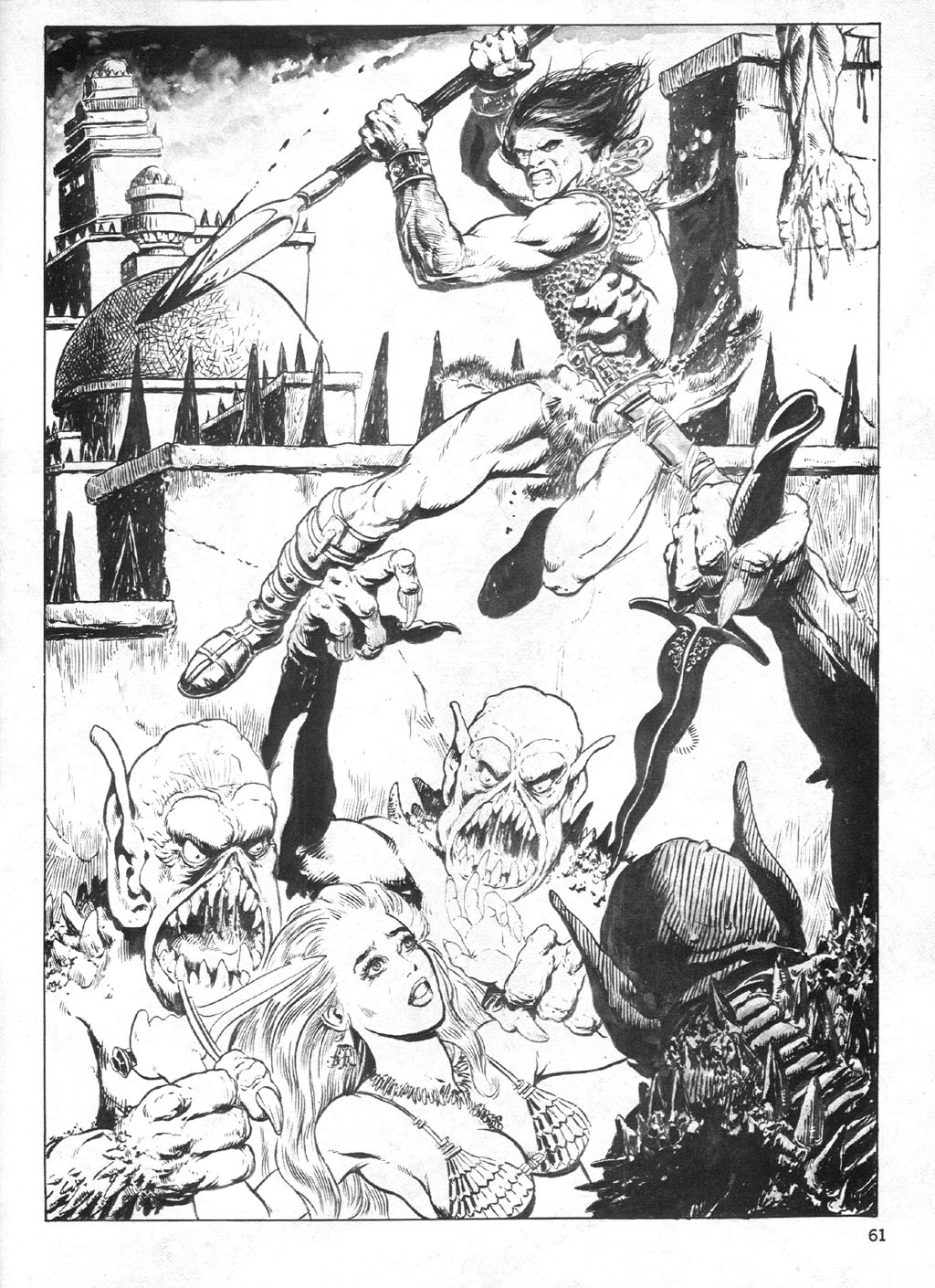 Read online The Savage Sword Of Conan comic -  Issue #96 - 61