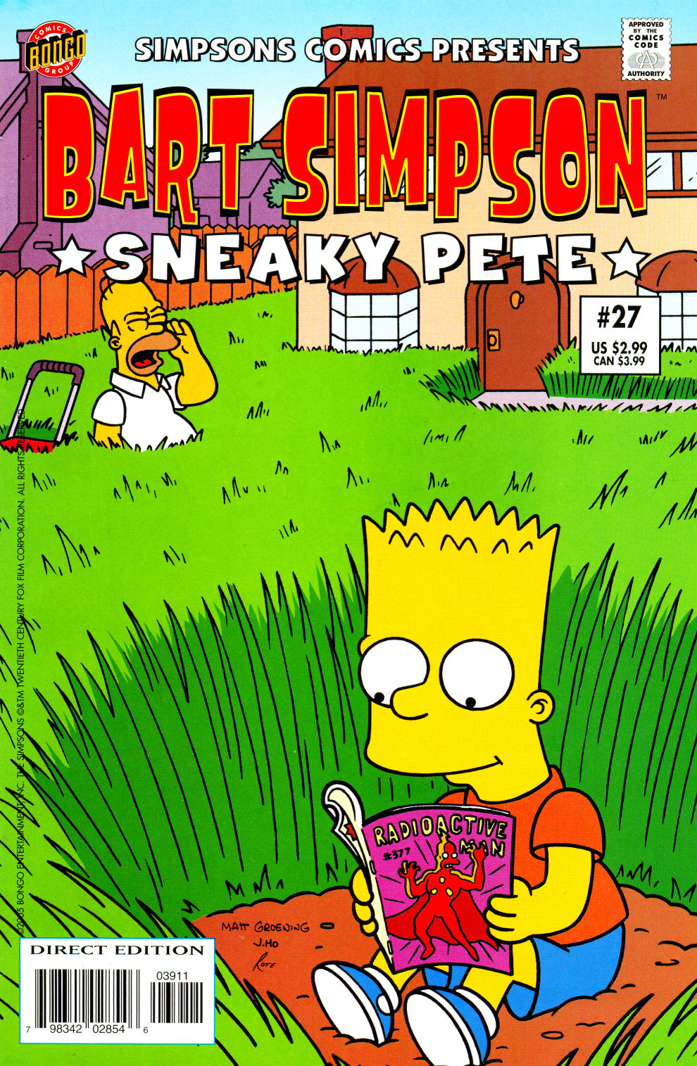 Read online Simpsons Comics Presents Bart Simpson comic -  Issue #27 - 1