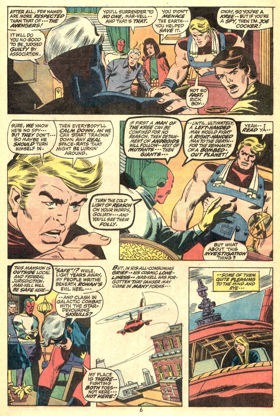 Read online The Avengers (1963) comic -  Issue #92 - 6