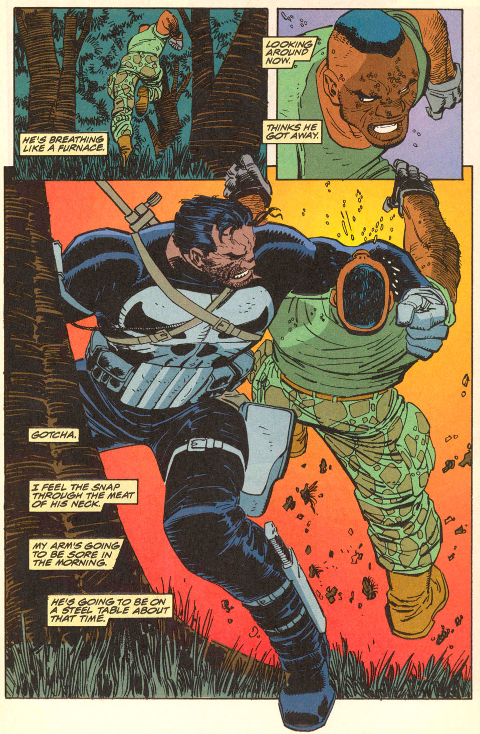 Read online The Punisher War Zone comic -  Issue #7 - 10