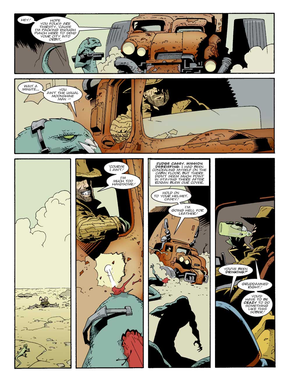 Read online Judge Dredd Megazine (Vol. 5) comic -  Issue #290 - 10