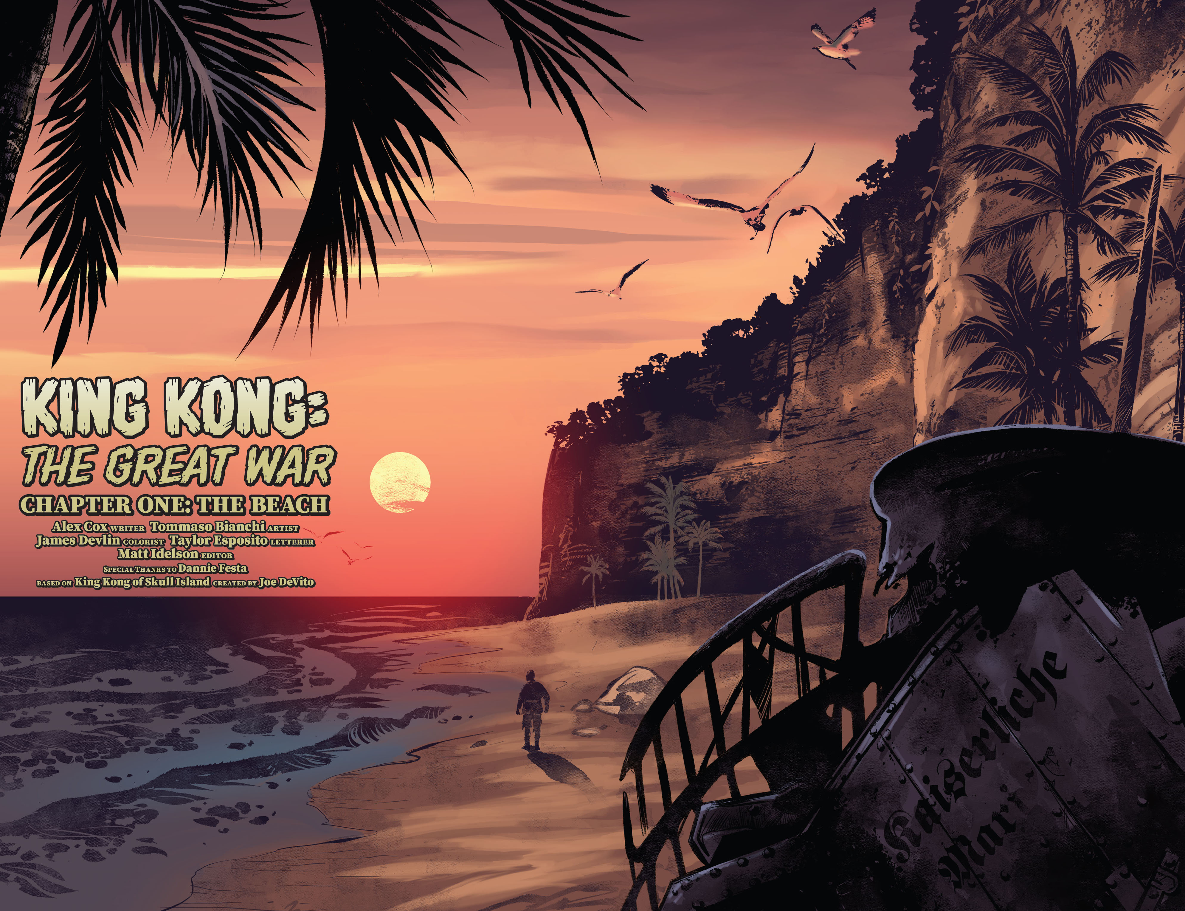 Read online Kong: The Great War comic -  Issue #1 - 6