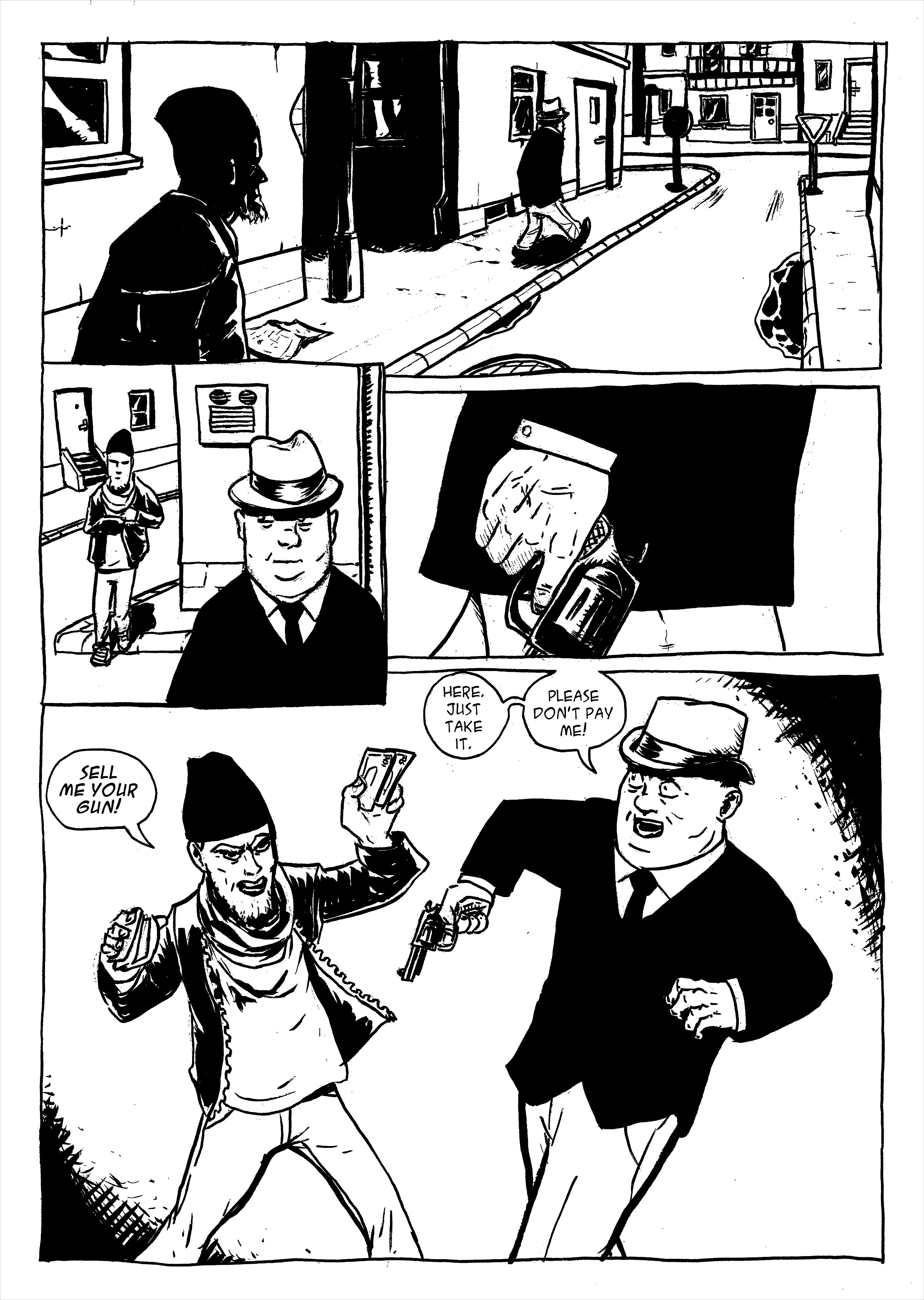 Read online Flying-Dog Man comic -  Issue #1 - 3