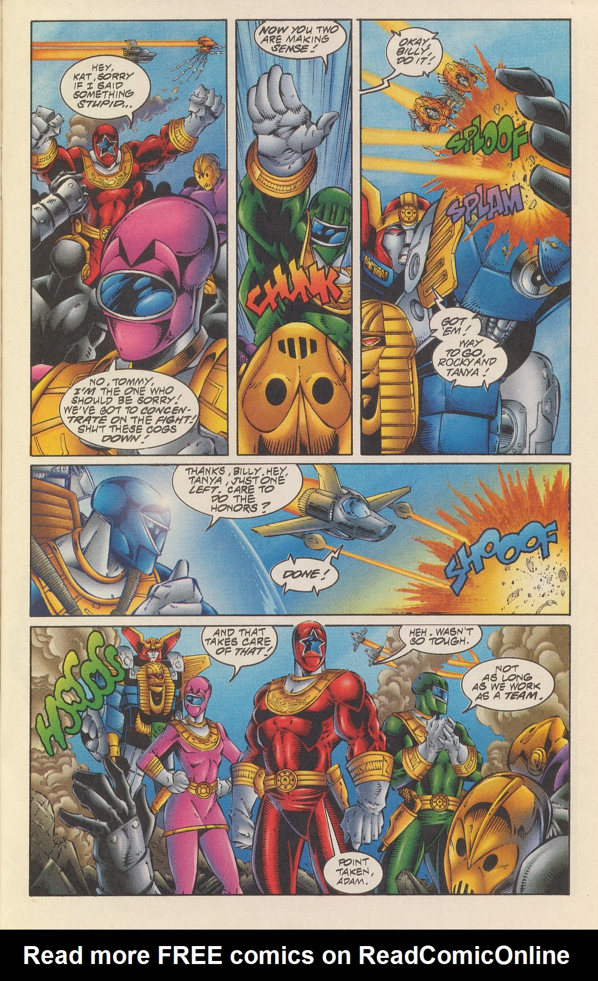 Read online Power Rangers Zeo comic -  Issue # Full - 17