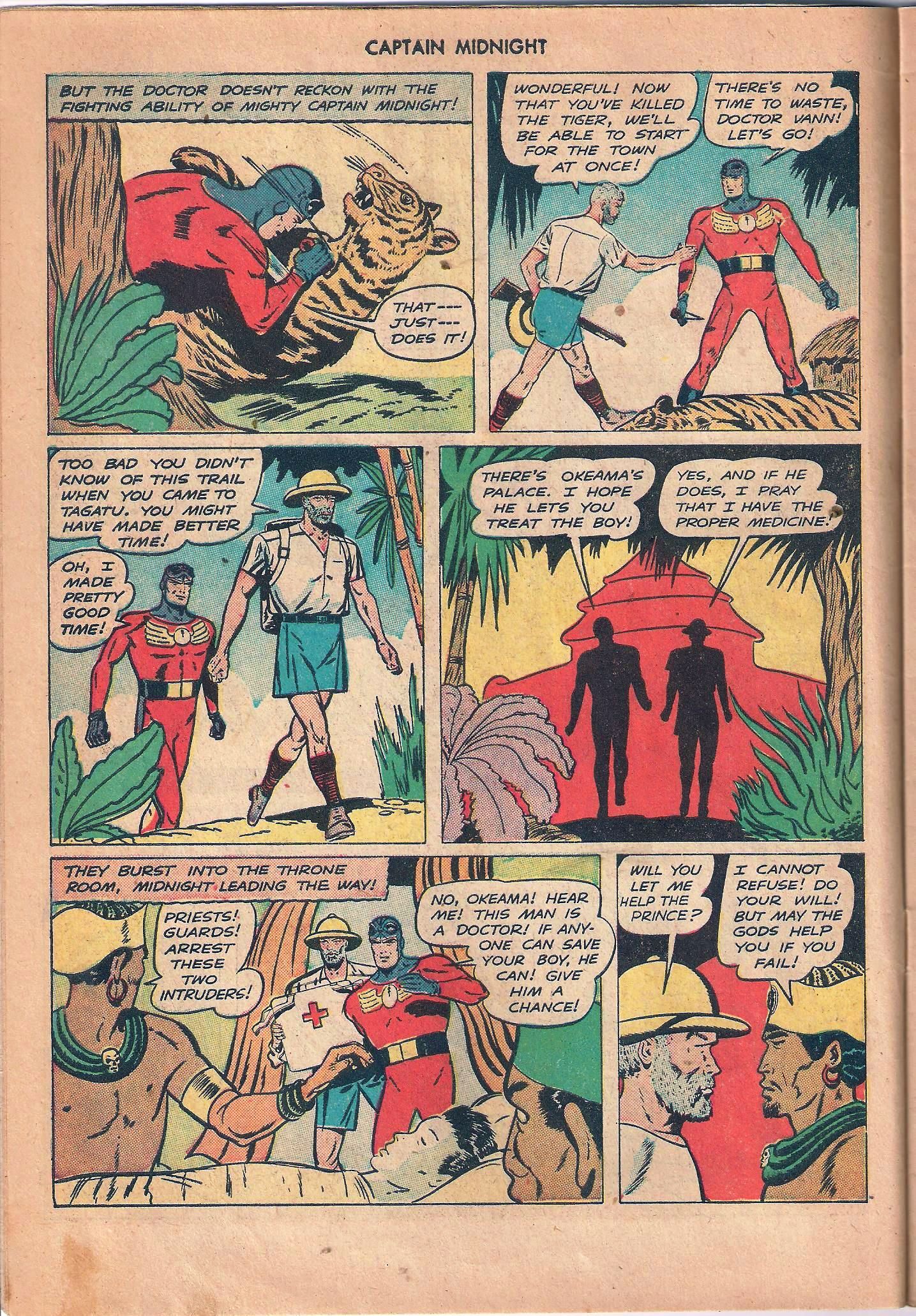 Read online Captain Midnight (1942) comic -  Issue #53 - 10