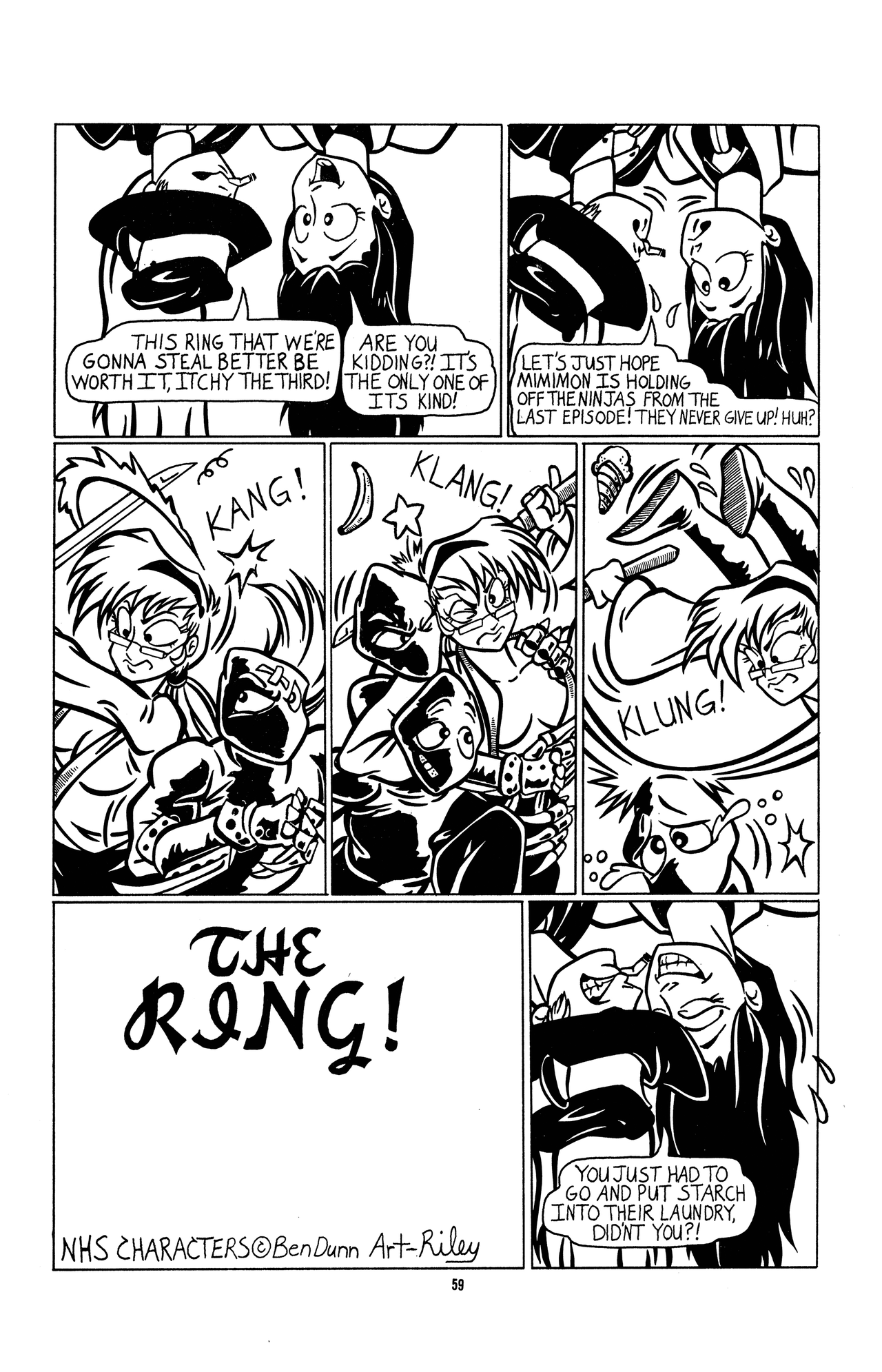 Read online Girls of Ninja High School comic -  Issue #1 - 60