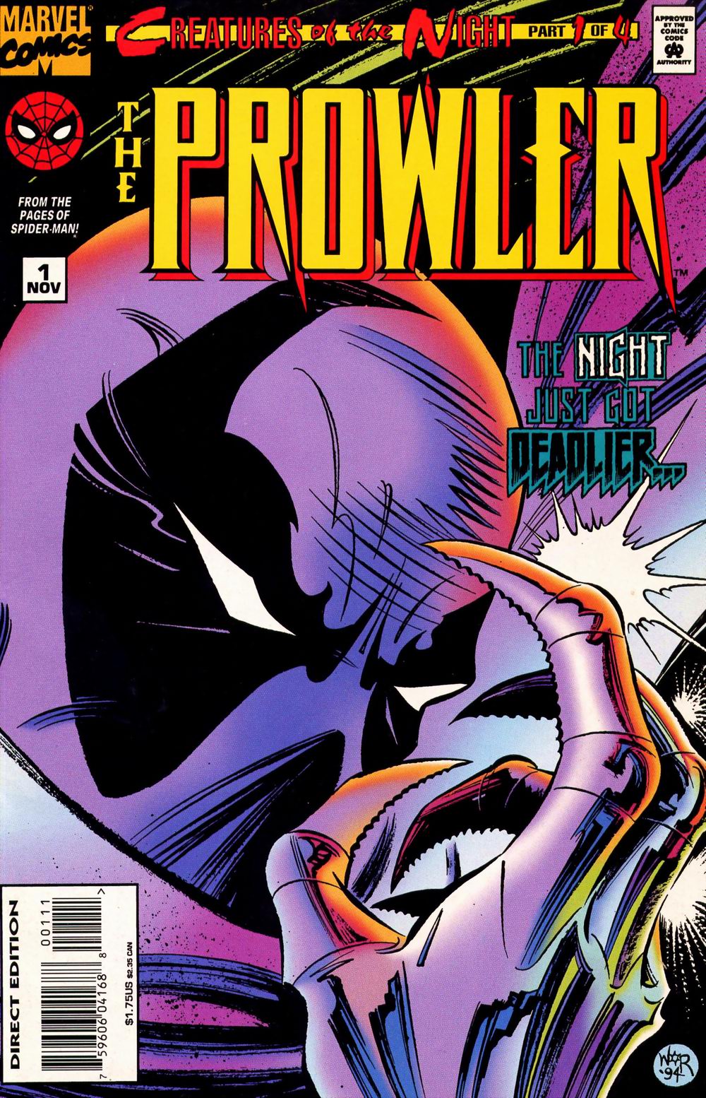 Read online The Prowler comic -  Issue #1 - 1