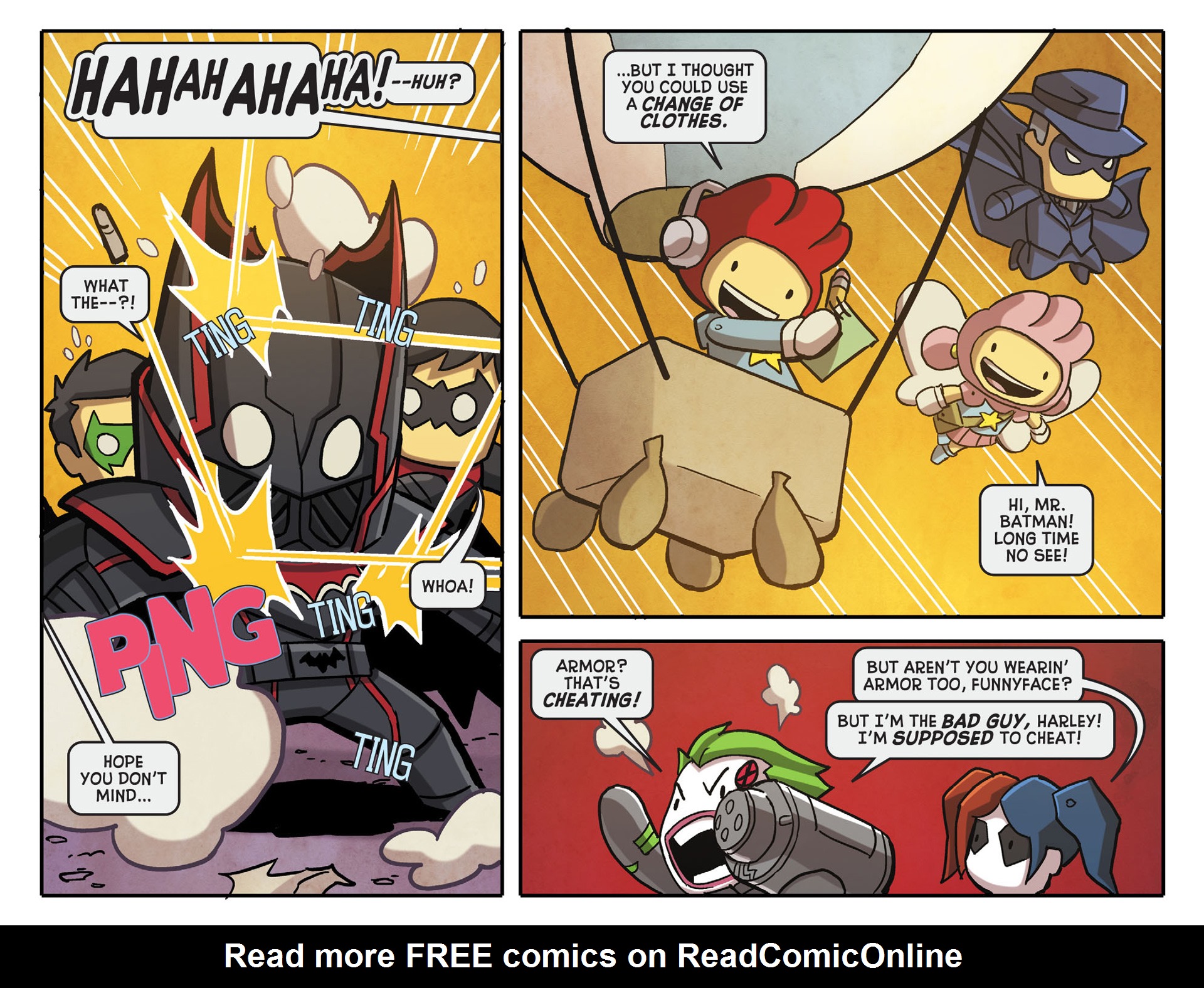 Read online Scribblenauts Unmasked: A Crisis of Imagination comic -  Issue #2 - 4