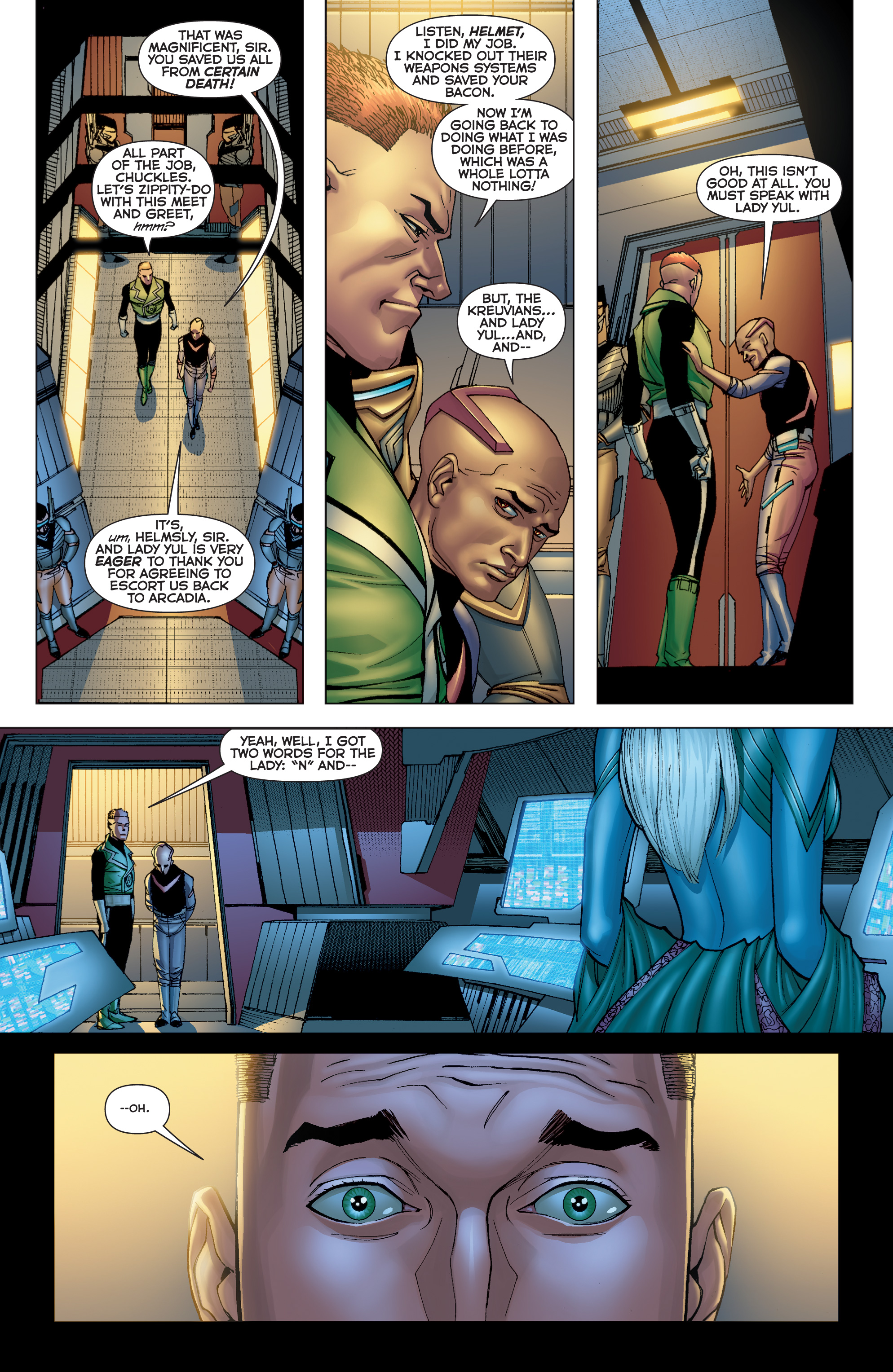 Read online Green Lantern: Emerald Warriors comic -  Issue #11 - 7