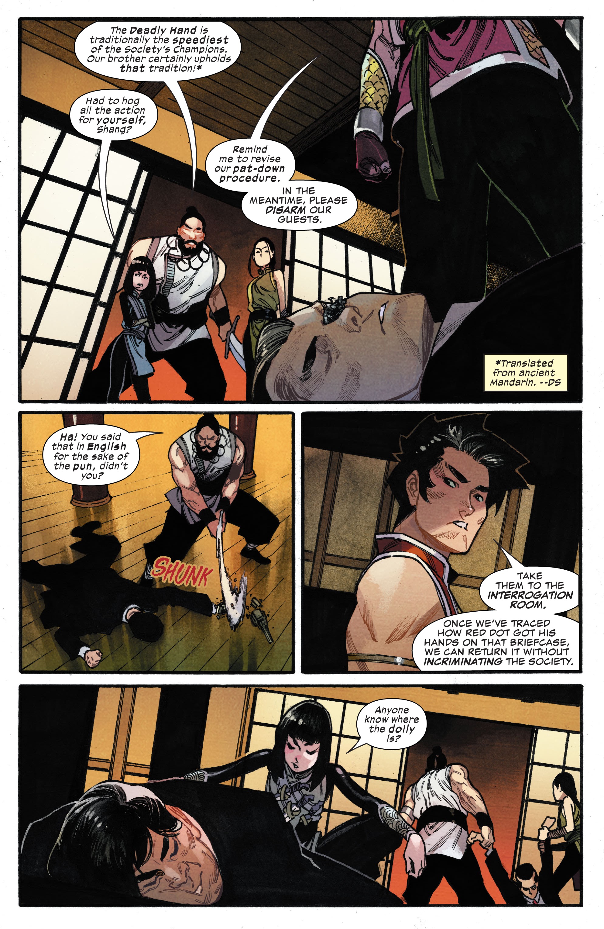 Read online Shang-Chi (2021) comic -  Issue #5 - 6
