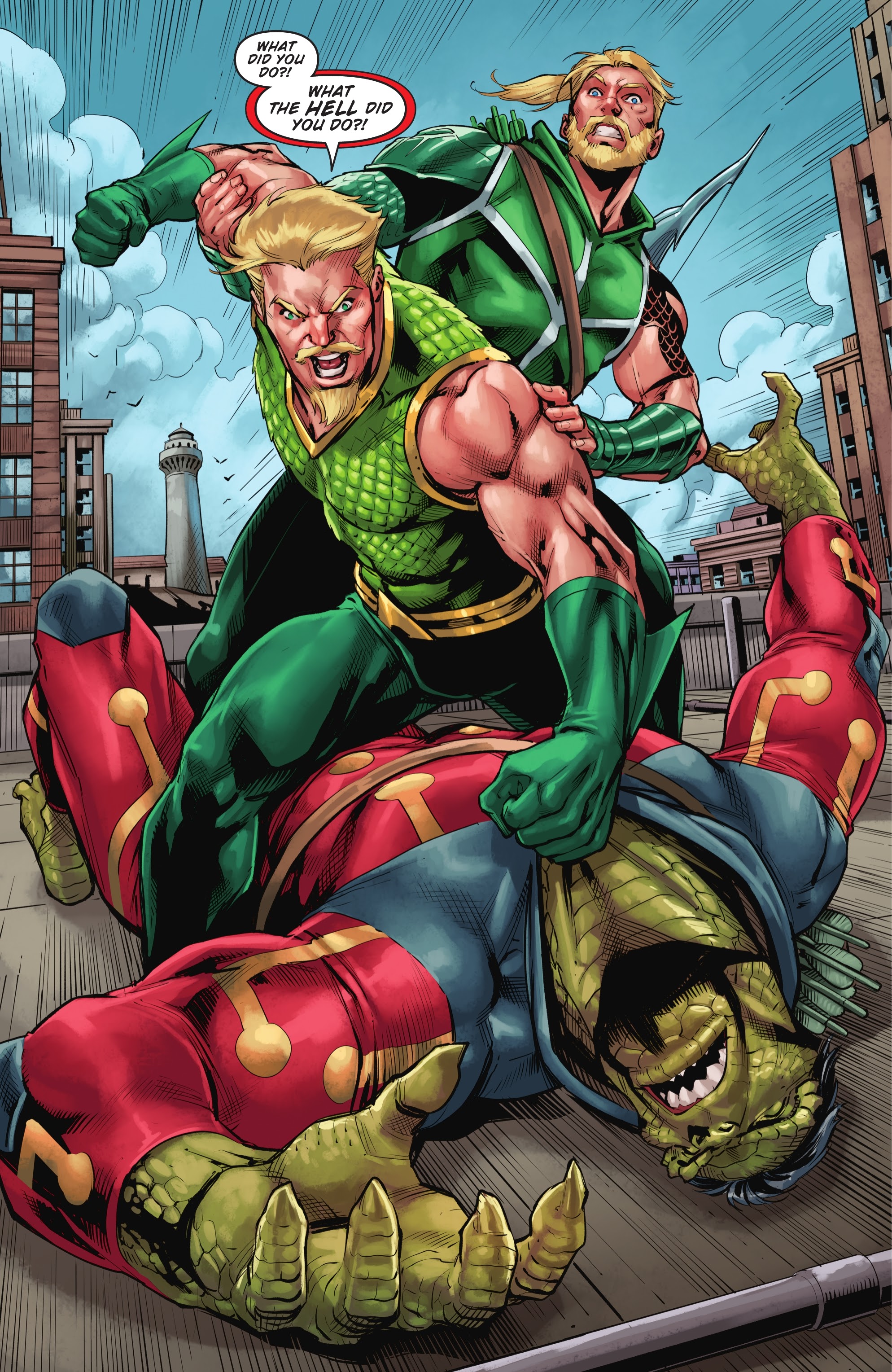 Read online Aquaman/Green Arrow - Deep Target comic -  Issue #5 - 3