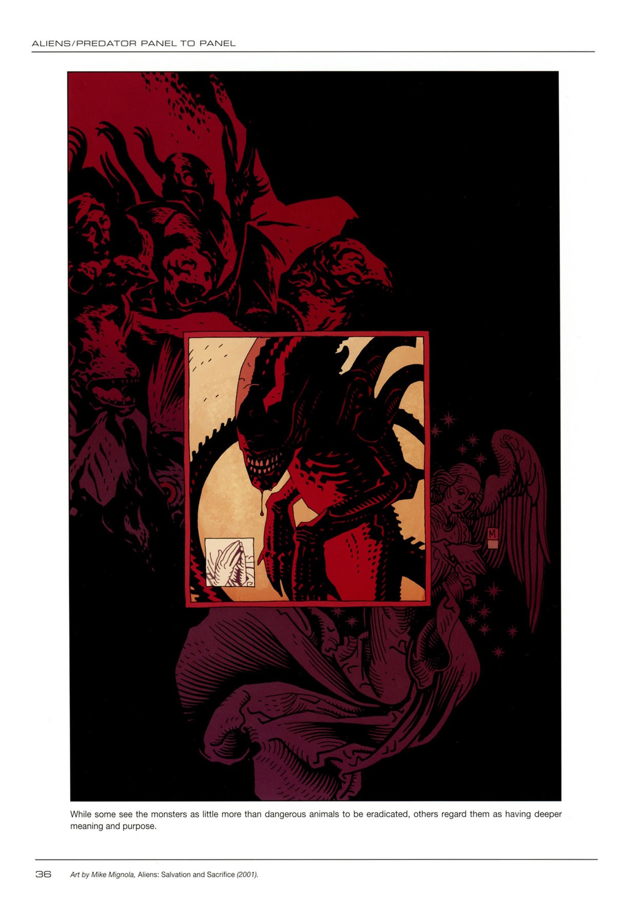 Read online Aliens/Predator: Panel to Panel comic -  Issue # TPB (Part 1) - 35