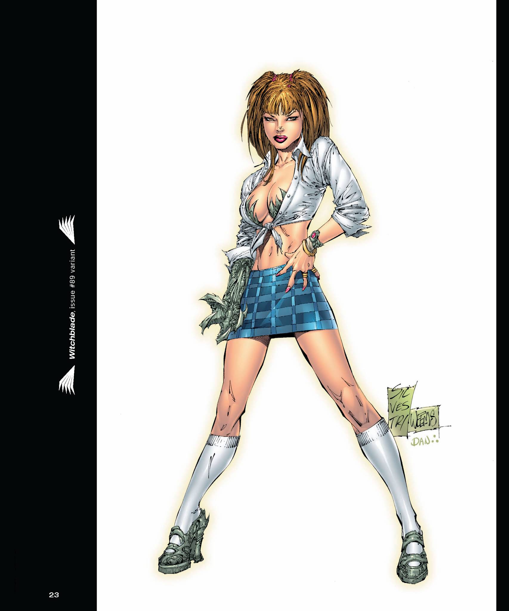 Read online Witchblade: Art of Witchblade comic -  Issue # TPB - 23