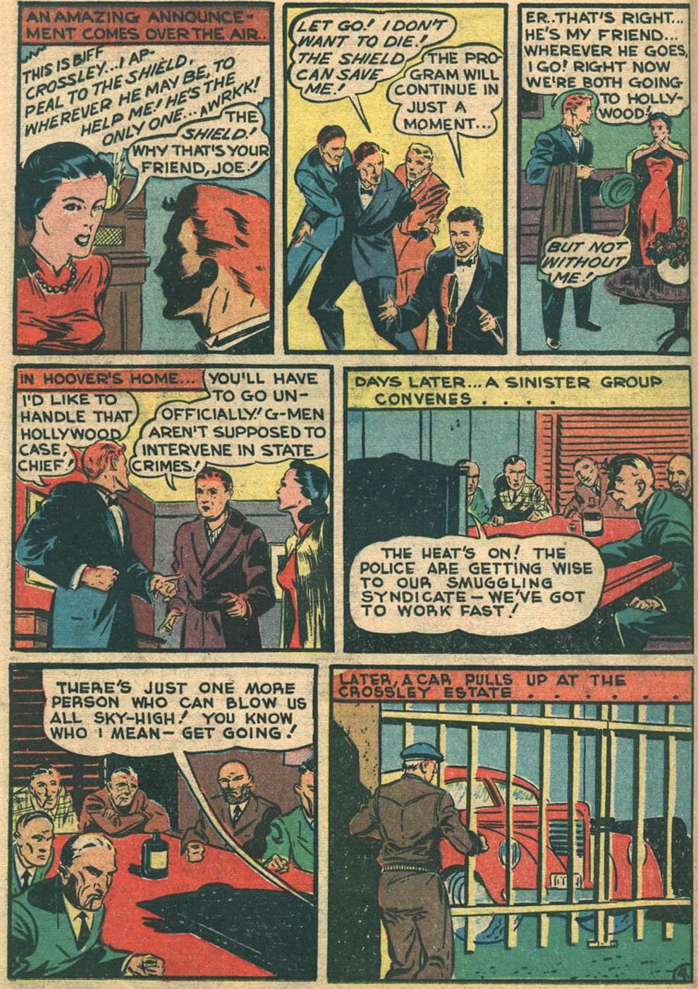 Read online Pep Comics comic -  Issue #8 - 6