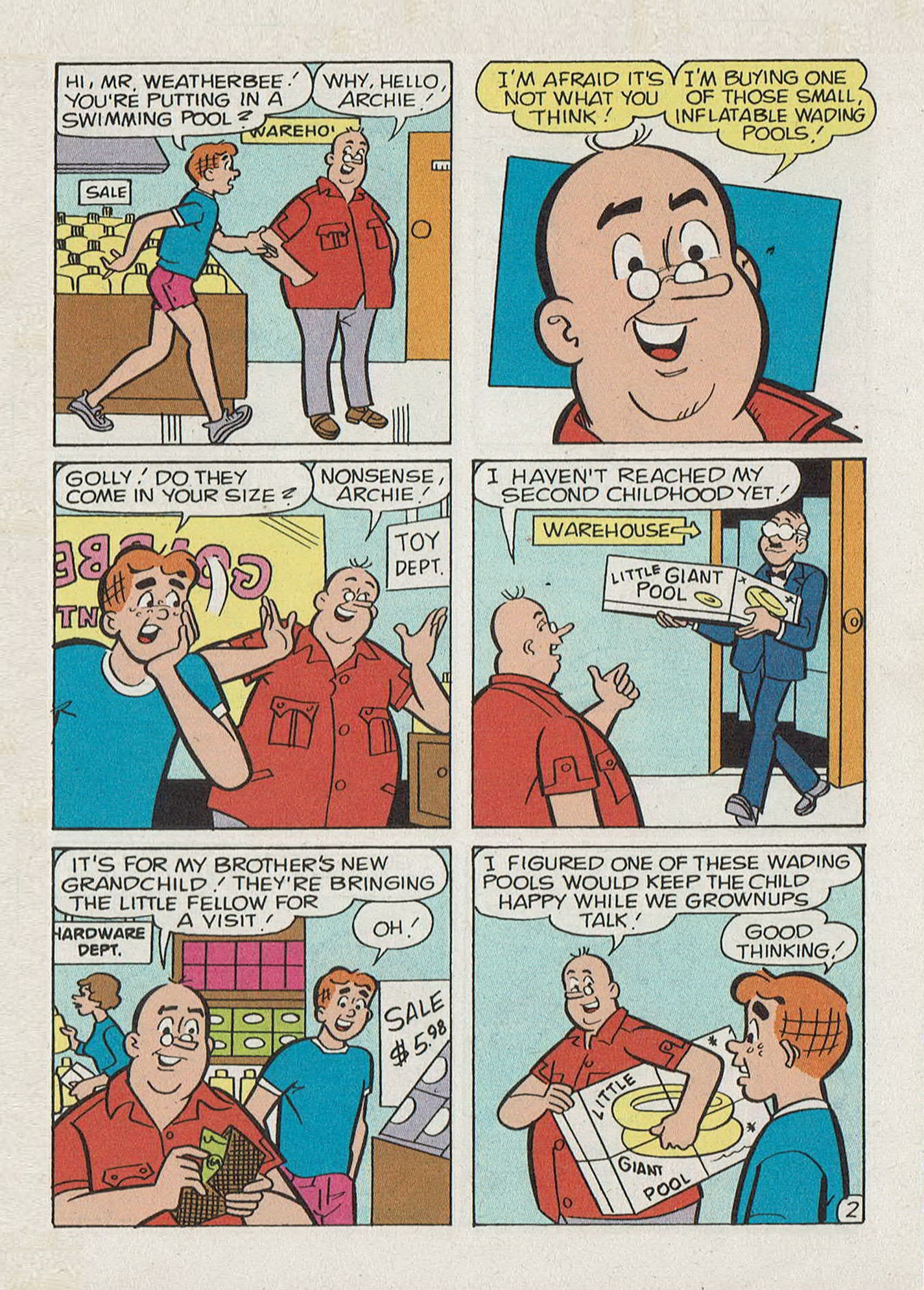 Read online Archie's Pals 'n' Gals Double Digest Magazine comic -  Issue #59 - 74