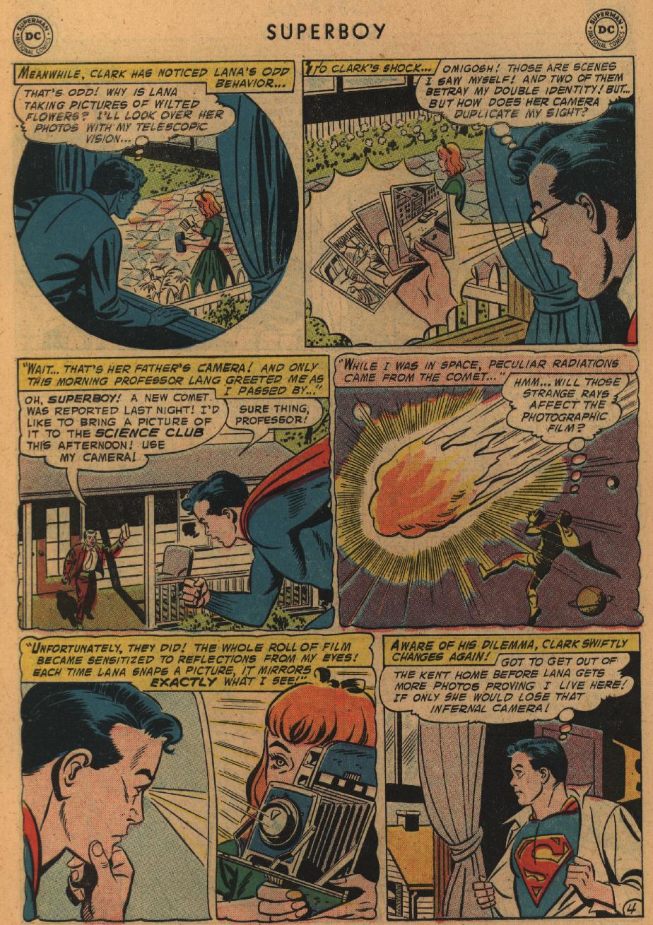 Read online Superboy (1949) comic -  Issue #66 - 25