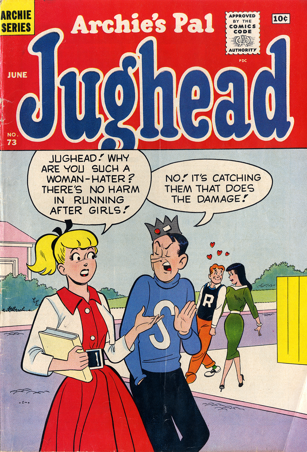 Read online Archie's Pal Jughead comic -  Issue #73 - 1