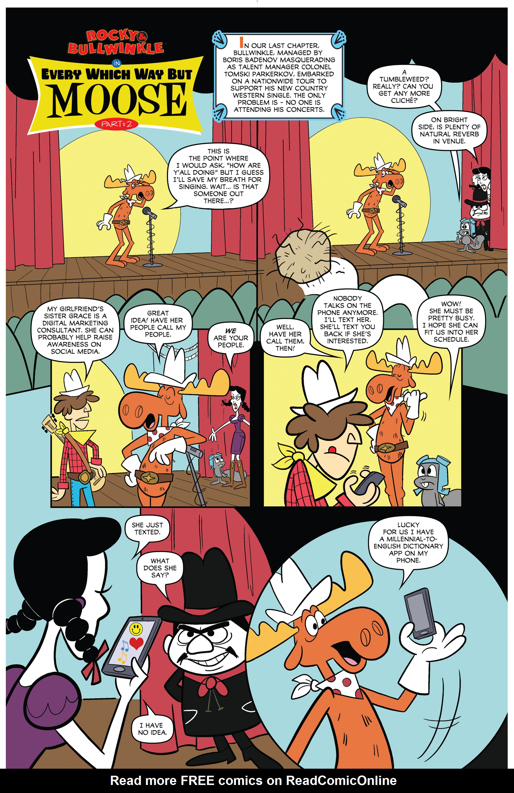 Read online The Rocky & Bullwinkle Show comic -  Issue #3 - 16