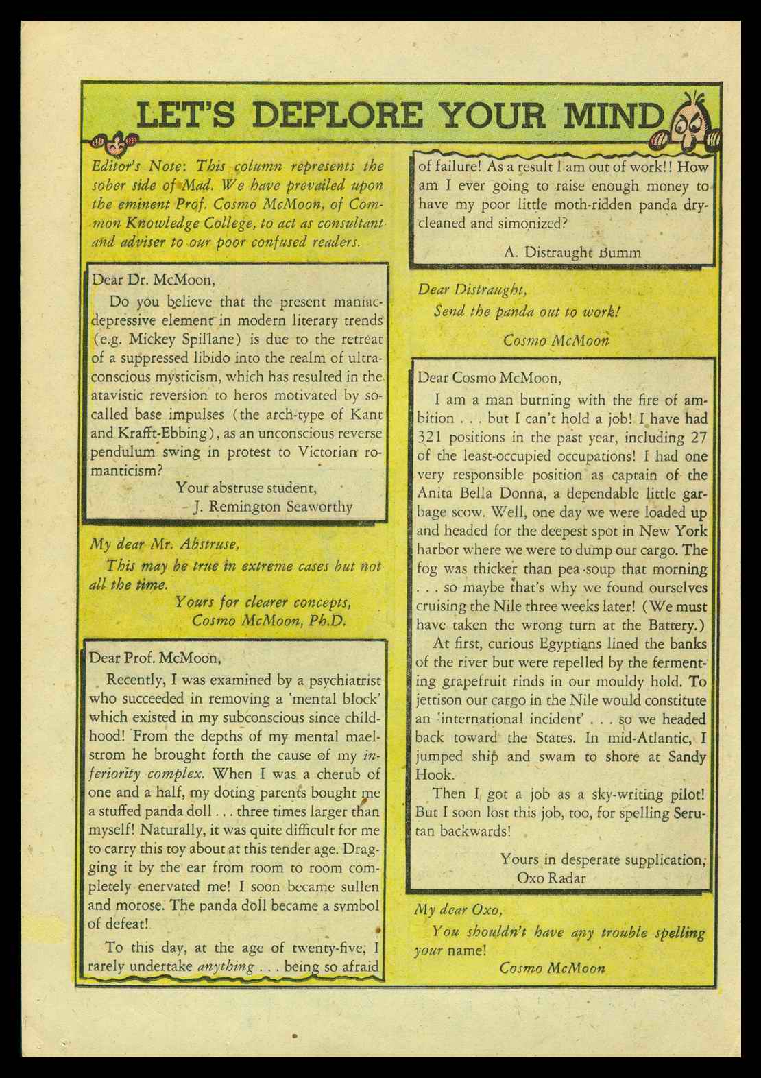 Read online MAD comic -  Issue #4 - 20