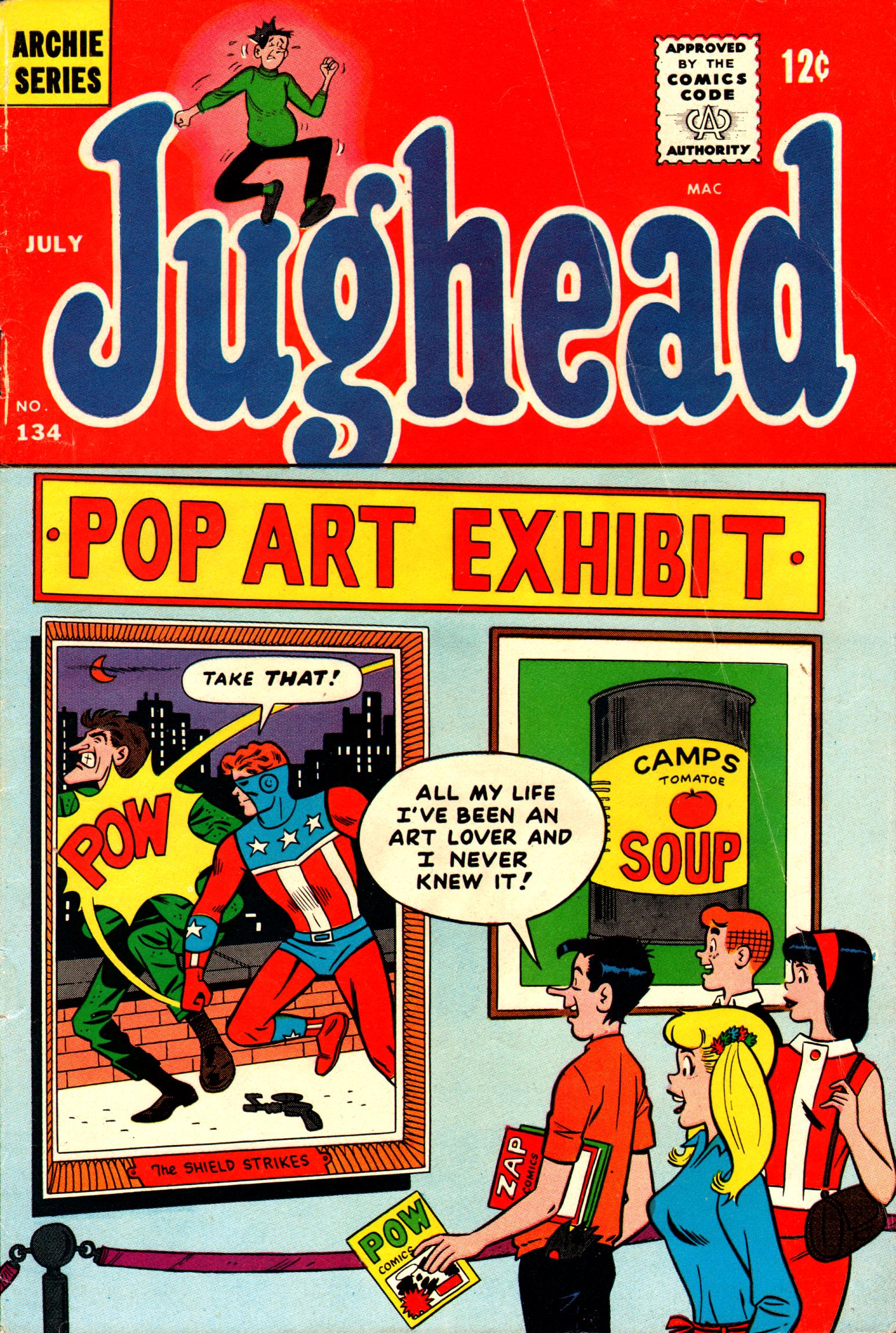 Read online Jughead (1965) comic -  Issue #134 - 1