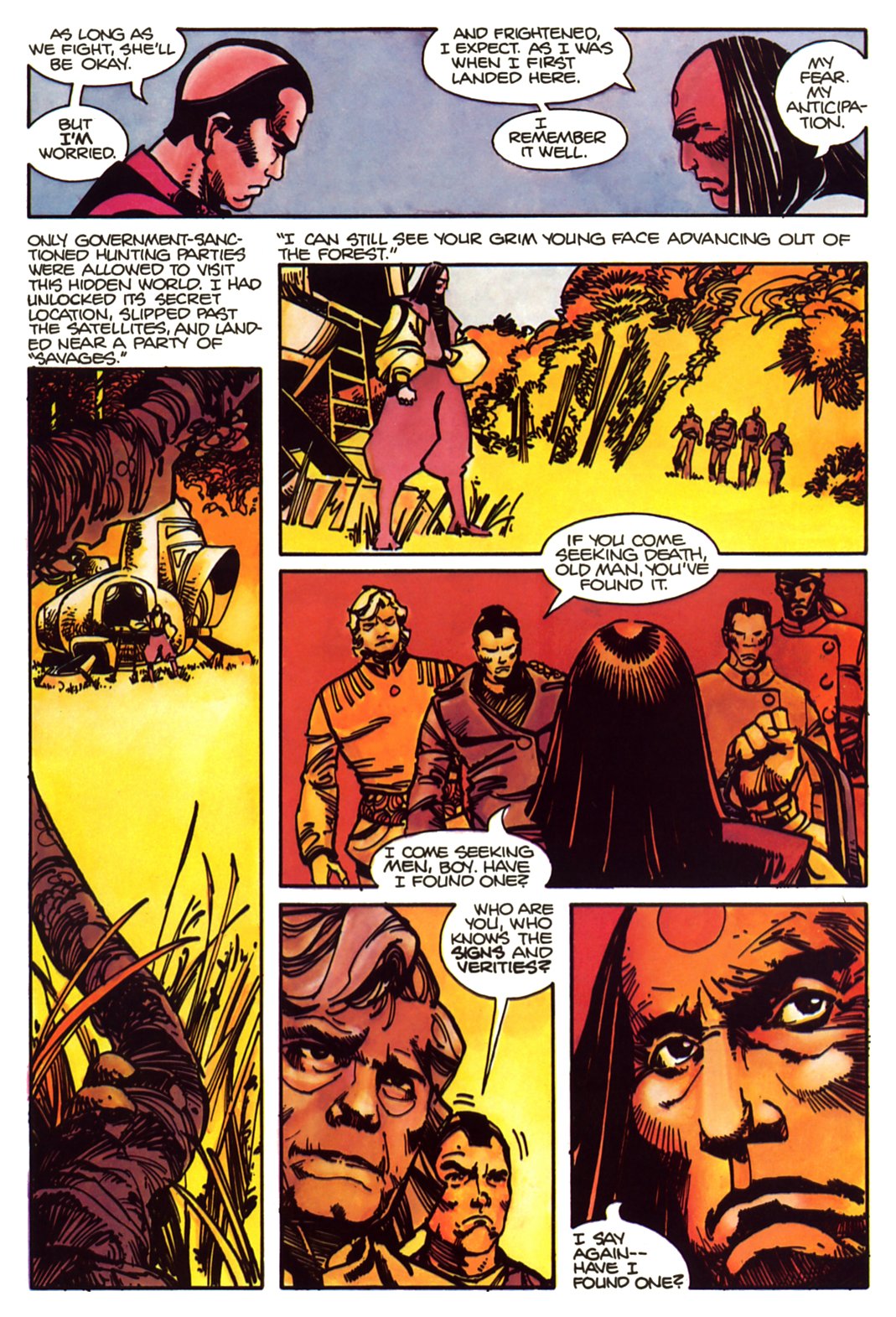 Read online Marvel Graphic Novel comic -  Issue #6 - The Star Slammers - 41