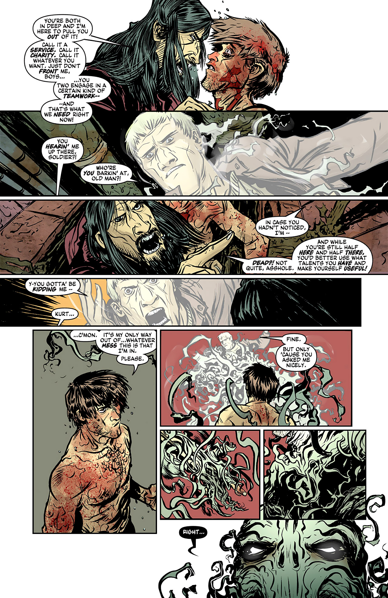 Read online Haunt comic -  Issue #20 - 21