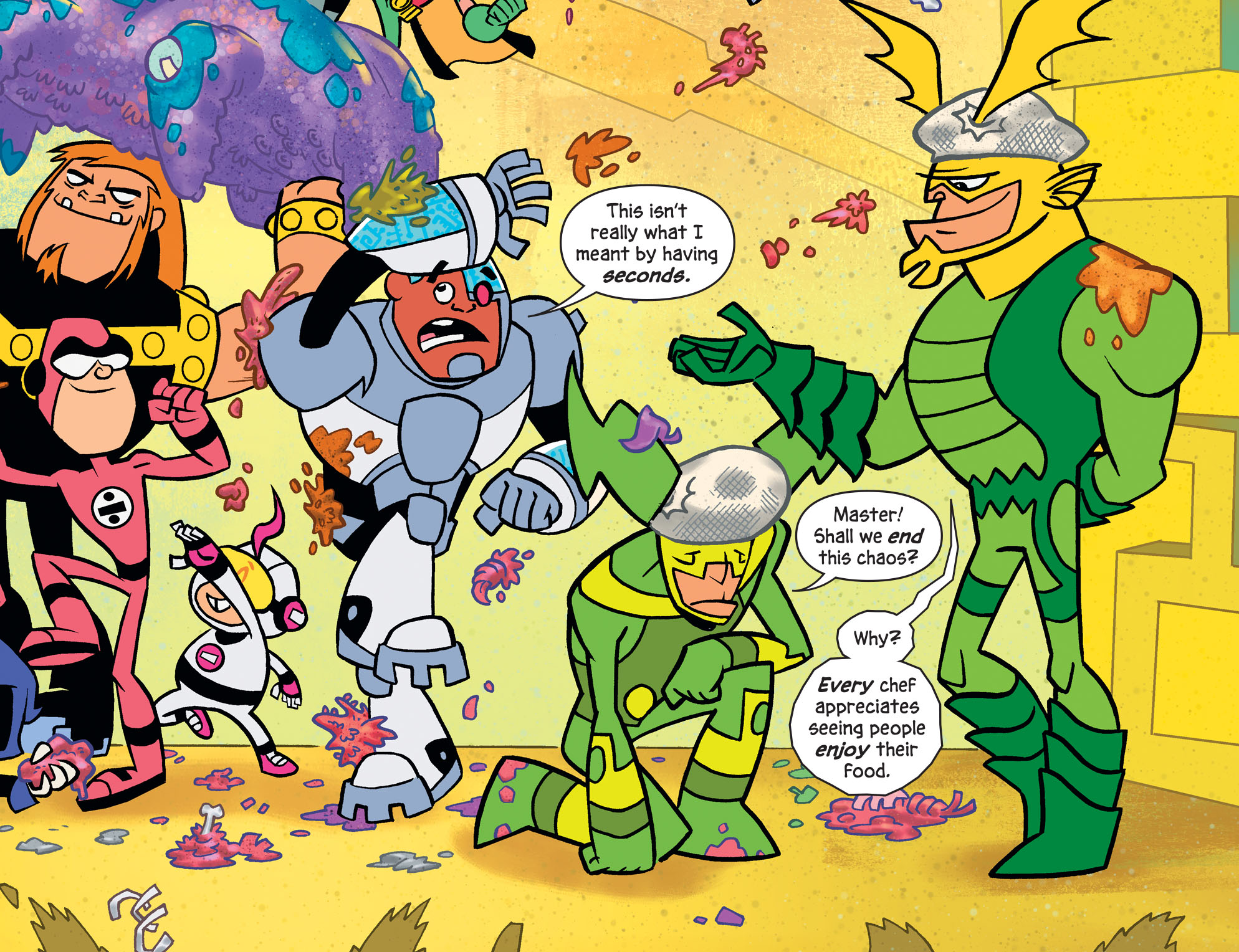 Read online Teen Titans Go! To Camp comic -  Issue #7 - 23