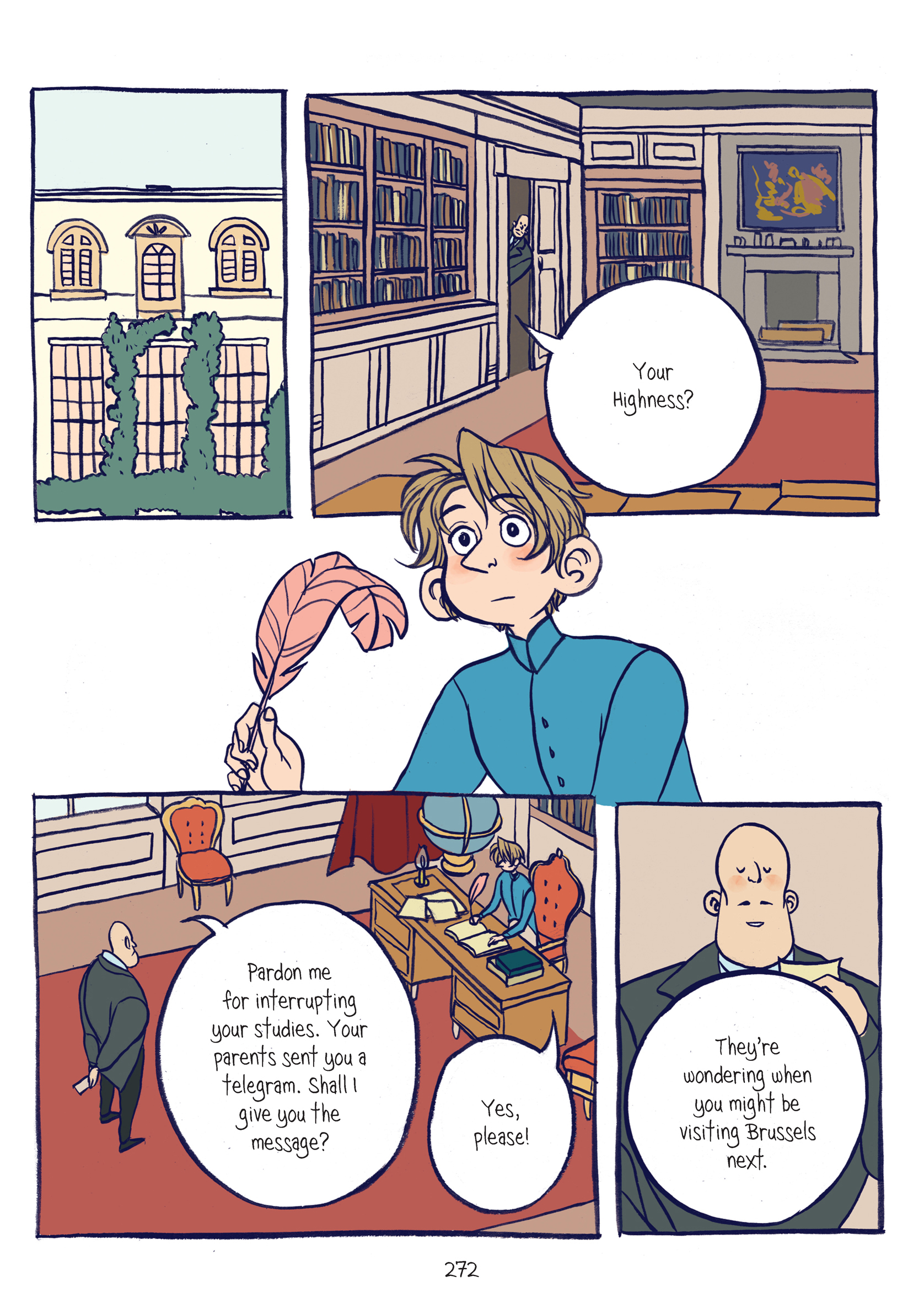 Read online The Prince and the Dressmaker comic -  Issue # TPB (Part 3) - 76