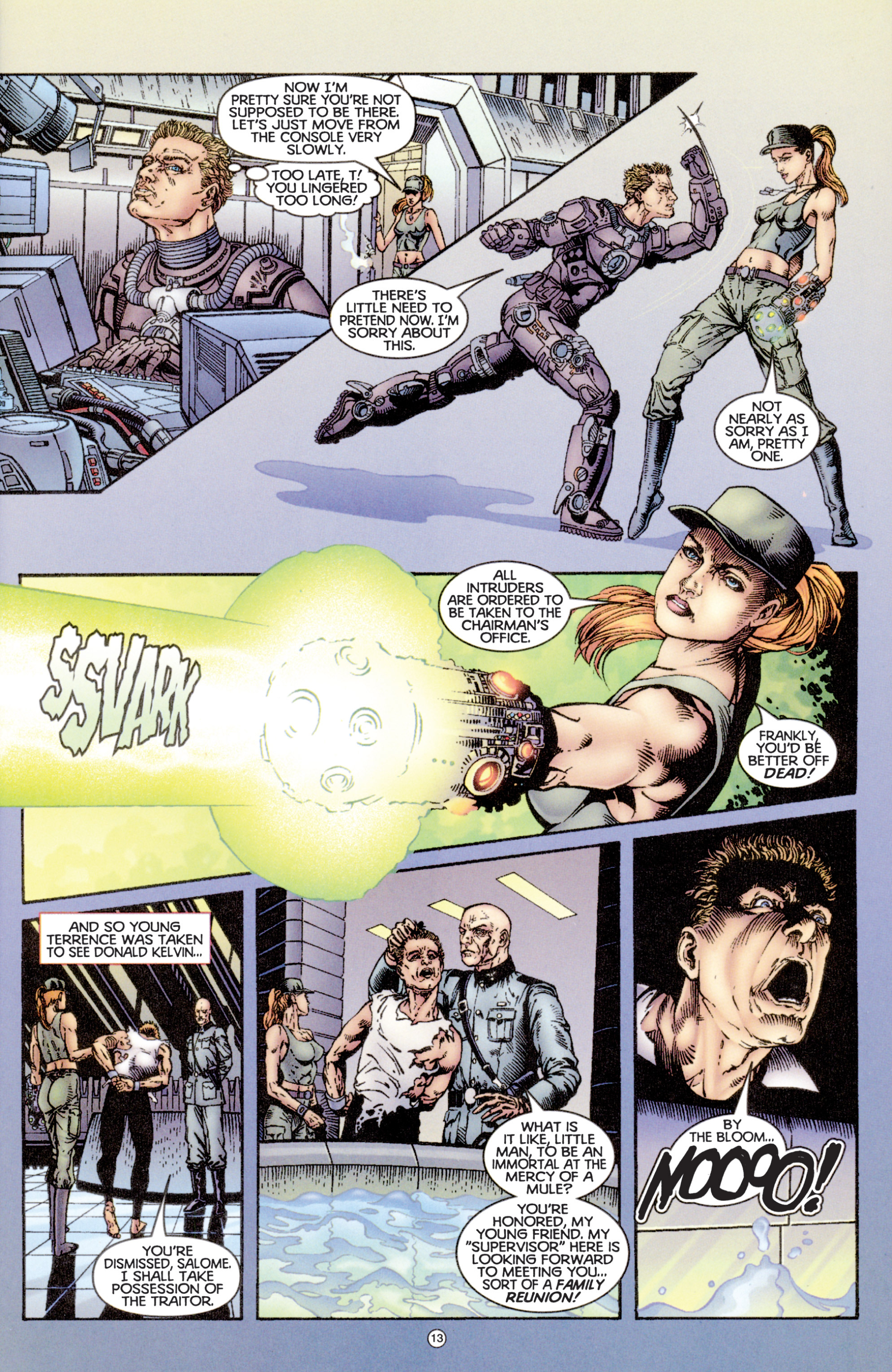 Read online Eternal Warriors comic -  Issue # Issue Blackworks - 13