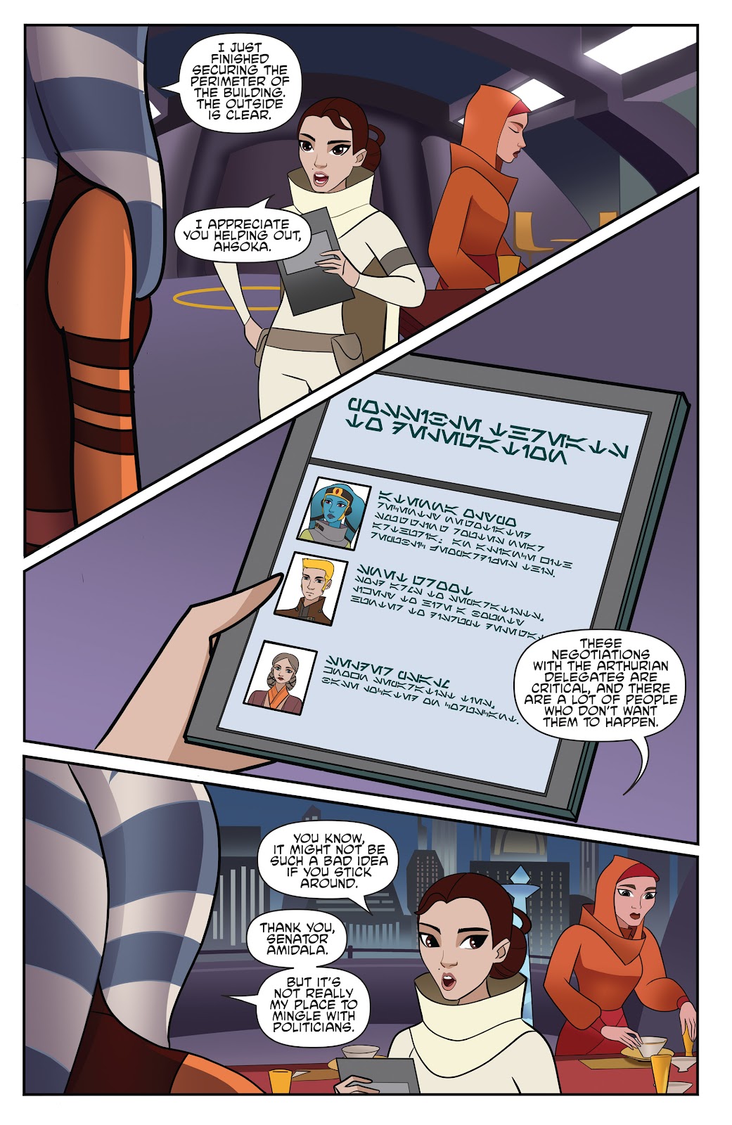 Star Wars Forces of Destiny-Ahsoka & Padmé issue Full - Page 14