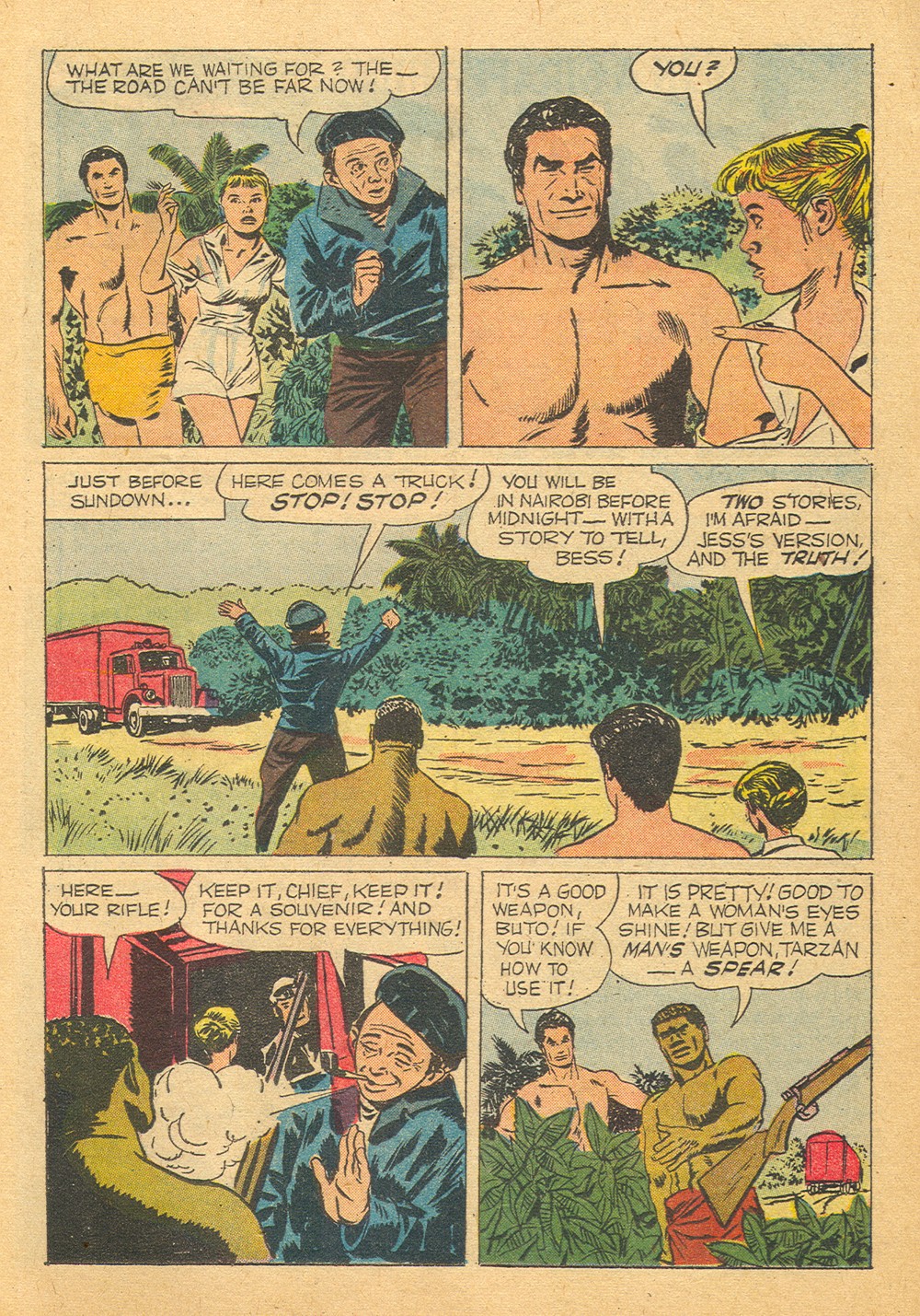 Read online Tarzan (1948) comic -  Issue #110 - 17