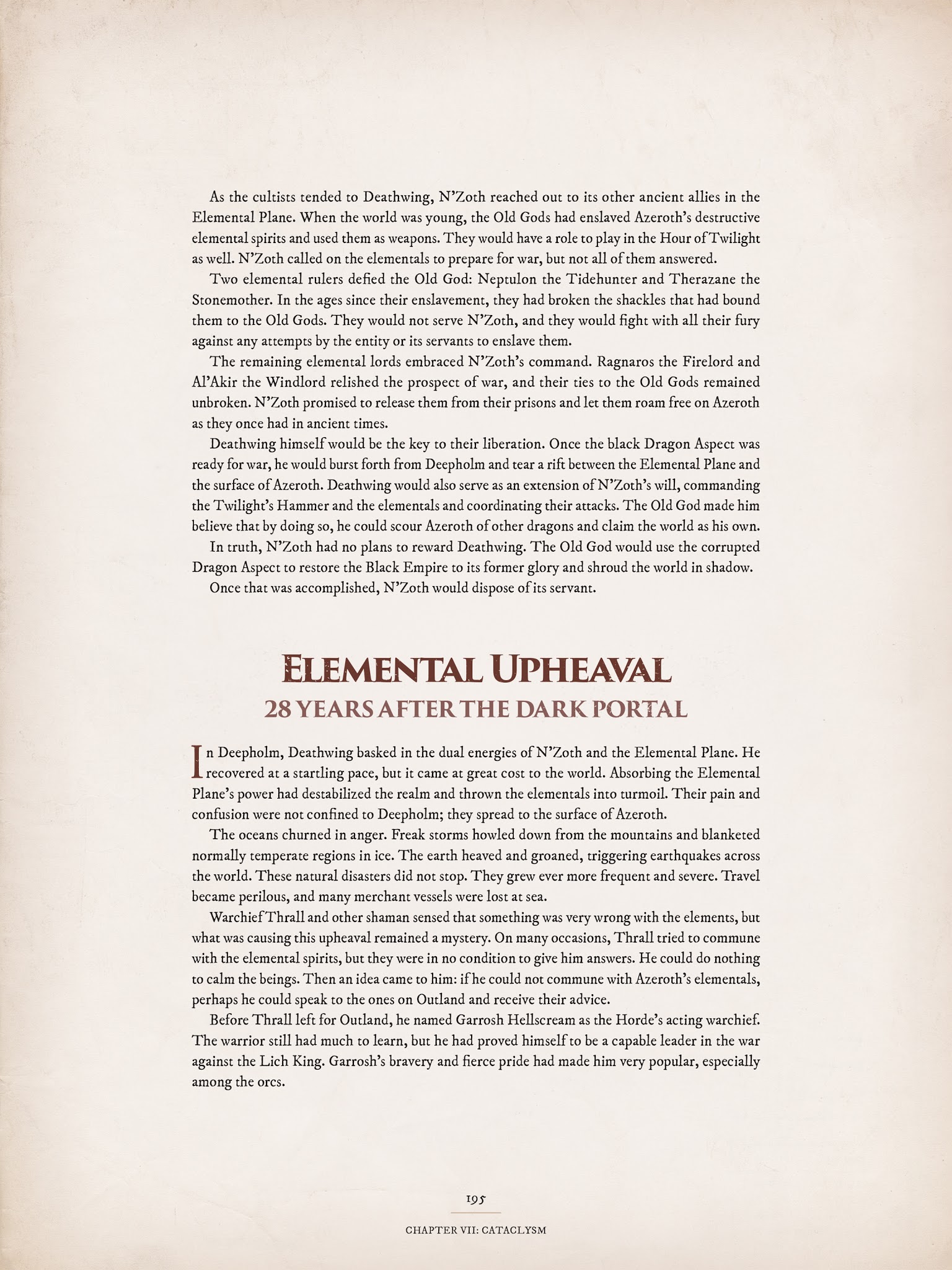 Read online World of Warcraft Chronicle Vol. 3 comic -  Issue # Full - 186