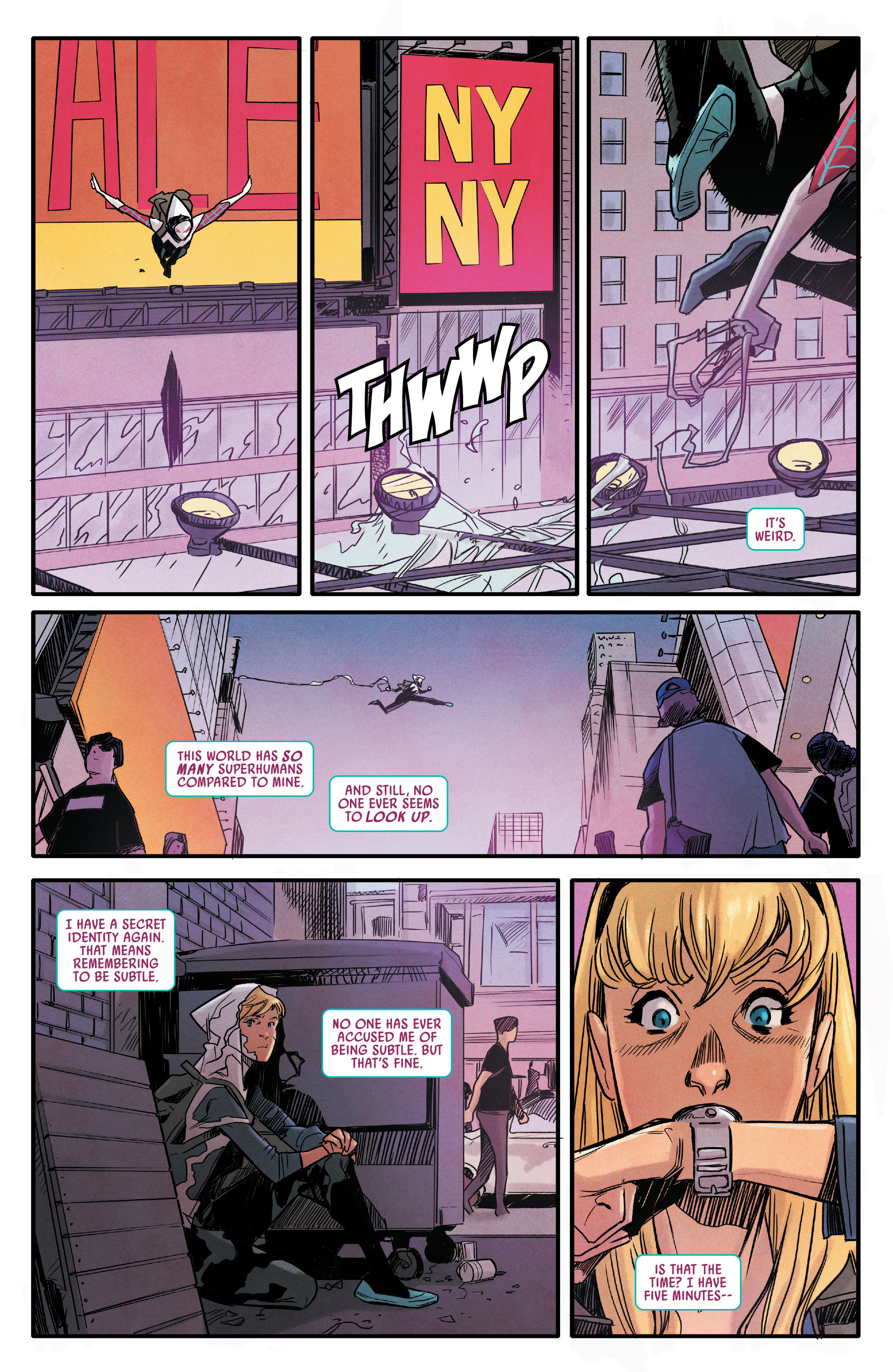 Read online Ghost-Spider comic -  Issue #2 - 7