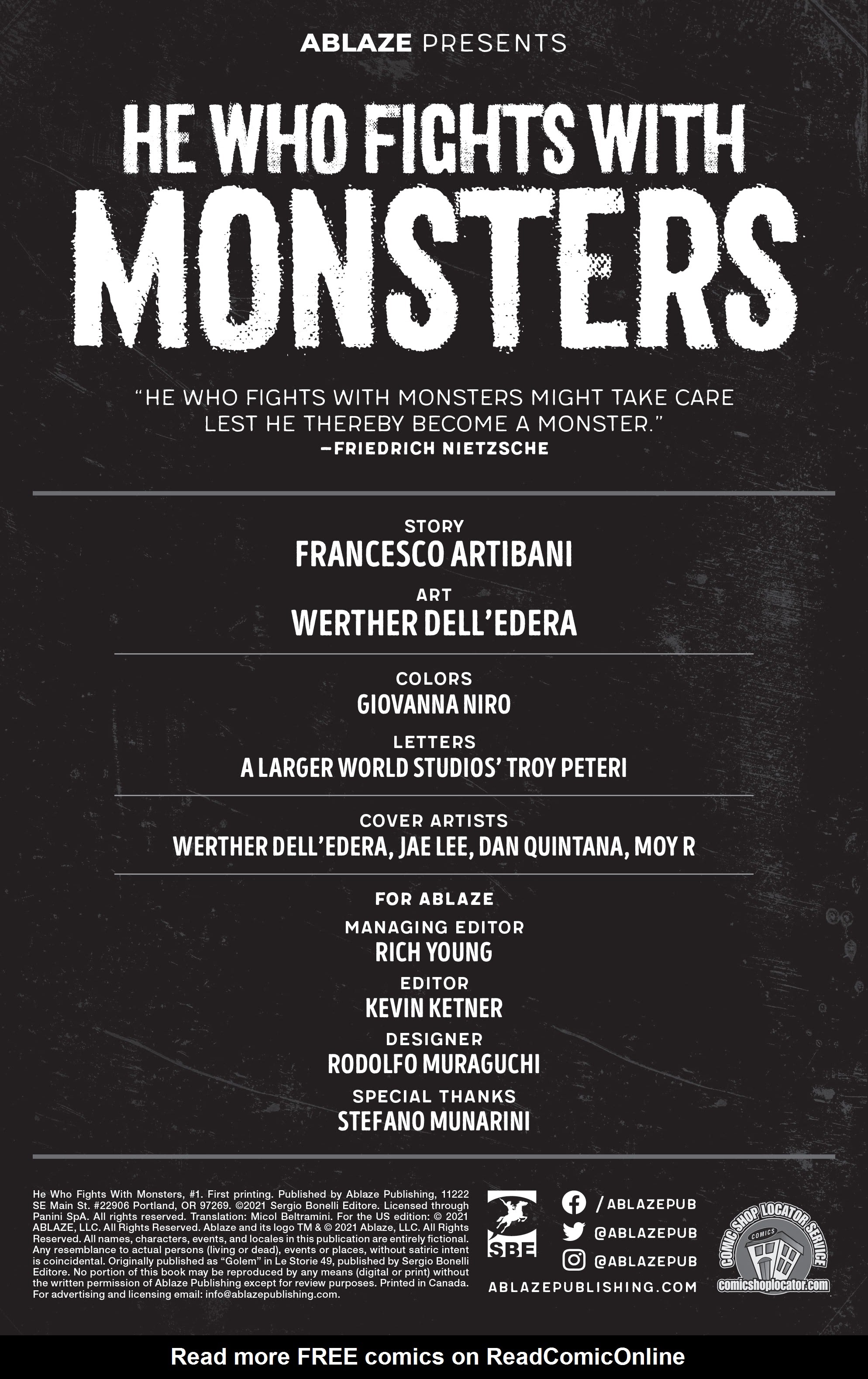 Read online He Who Fights With Monsters comic -  Issue #1 - 2